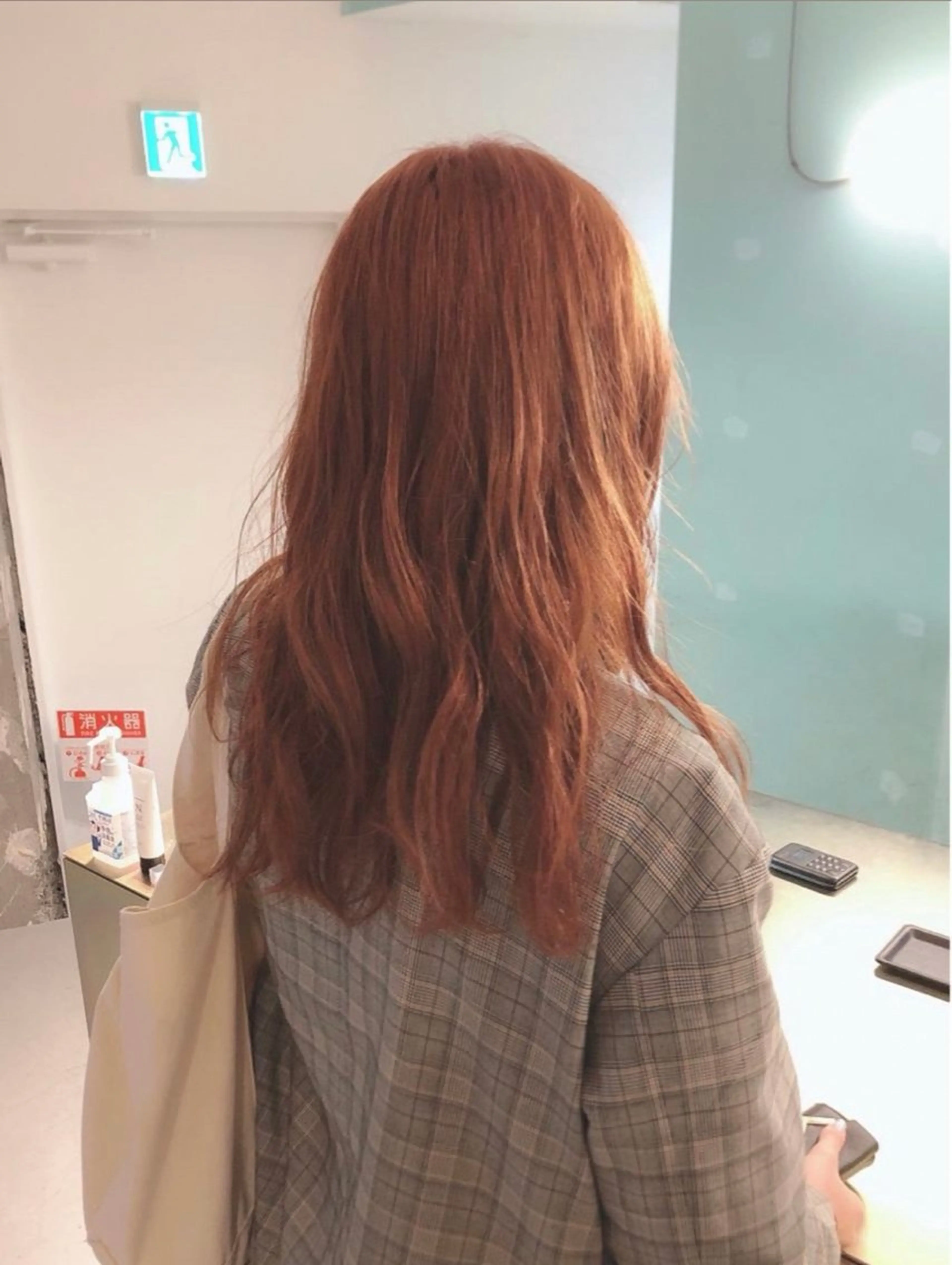 ロング カラー パーマ ロング amble luxe 髪質改善 💕のヘアスタイル