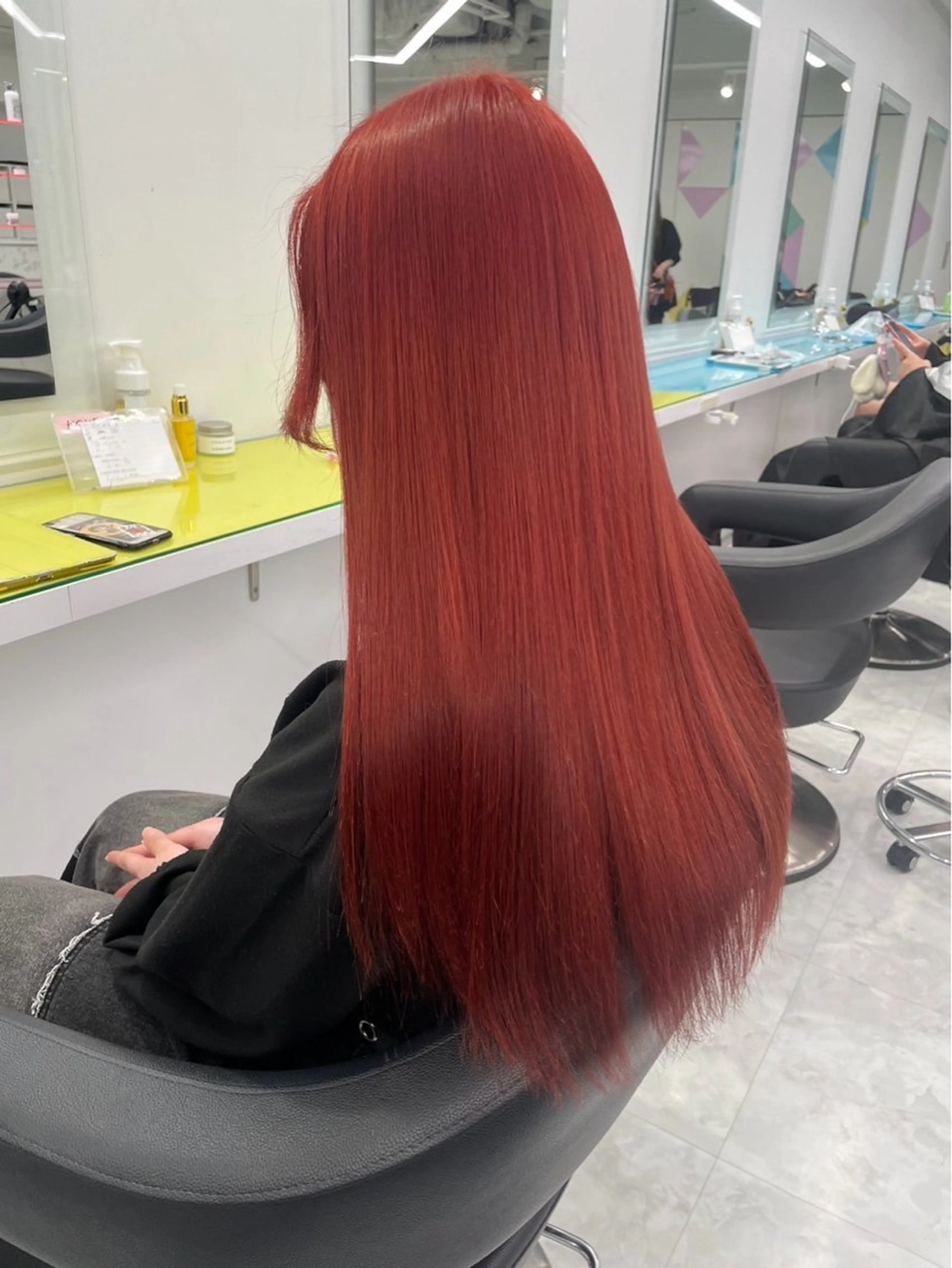 ロング カラー ロング メンズカットの達人 暖色カラー ダイチのヘアスタイル