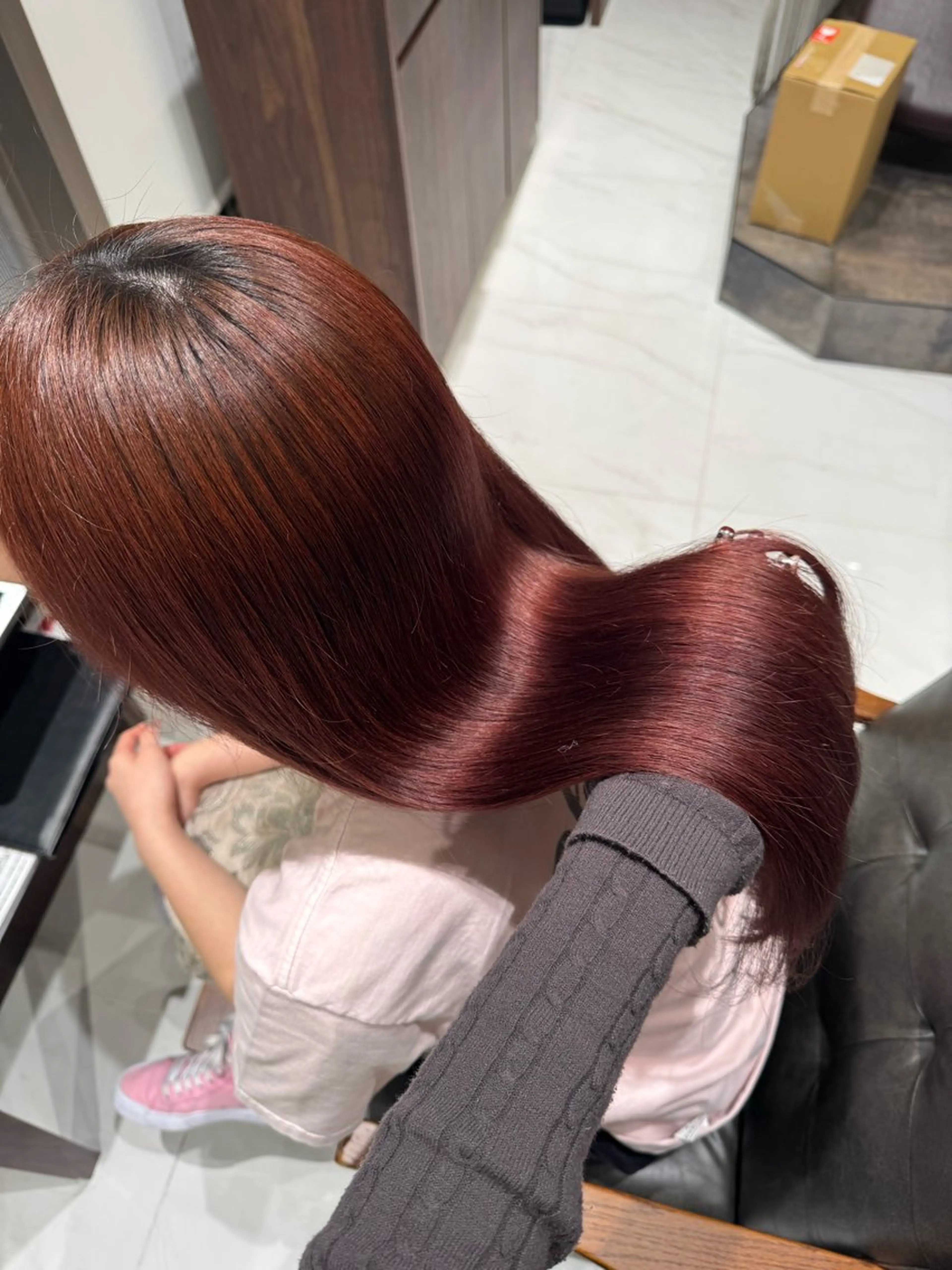 ロング 🩶透明感カラー/ うる艶/nanakoのヘアスタイル
