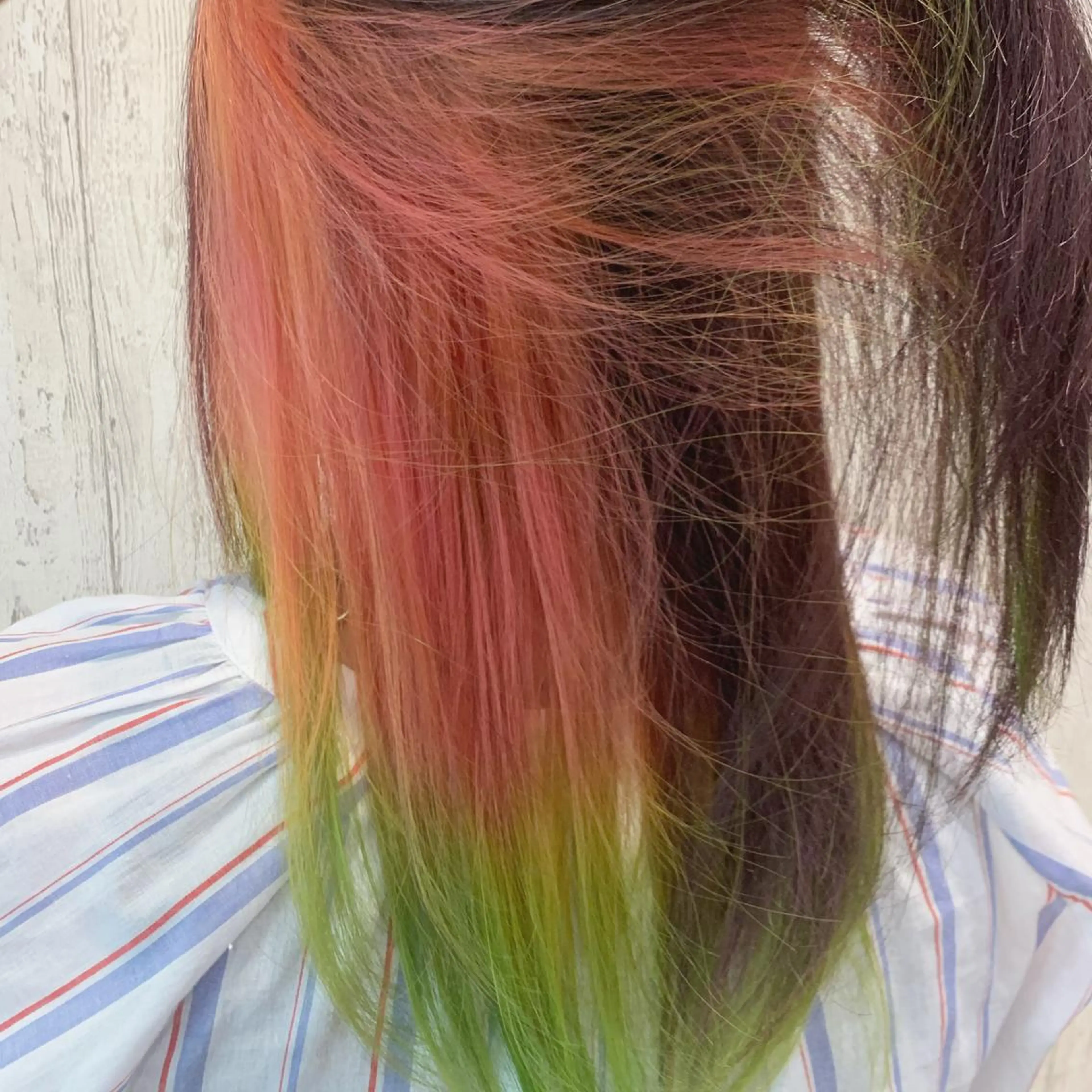 ロング カラー ヘアアレンジ 古沢 みづきのヘアスタイル