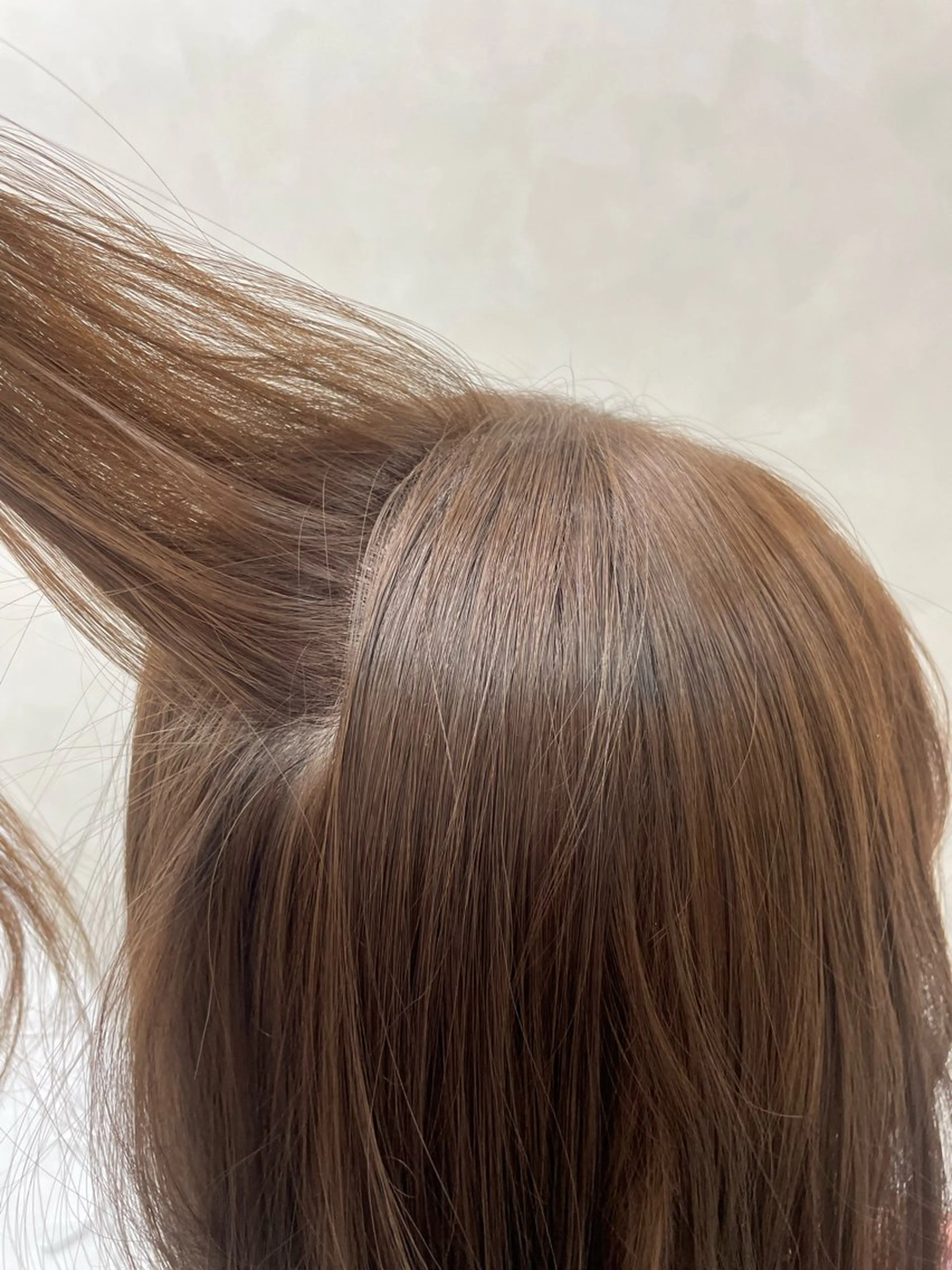 ロング カラー ブラウンカラー ヘアカラー トリートメント 🤍韓国ヘア アイナ🤍のヘアスタイル