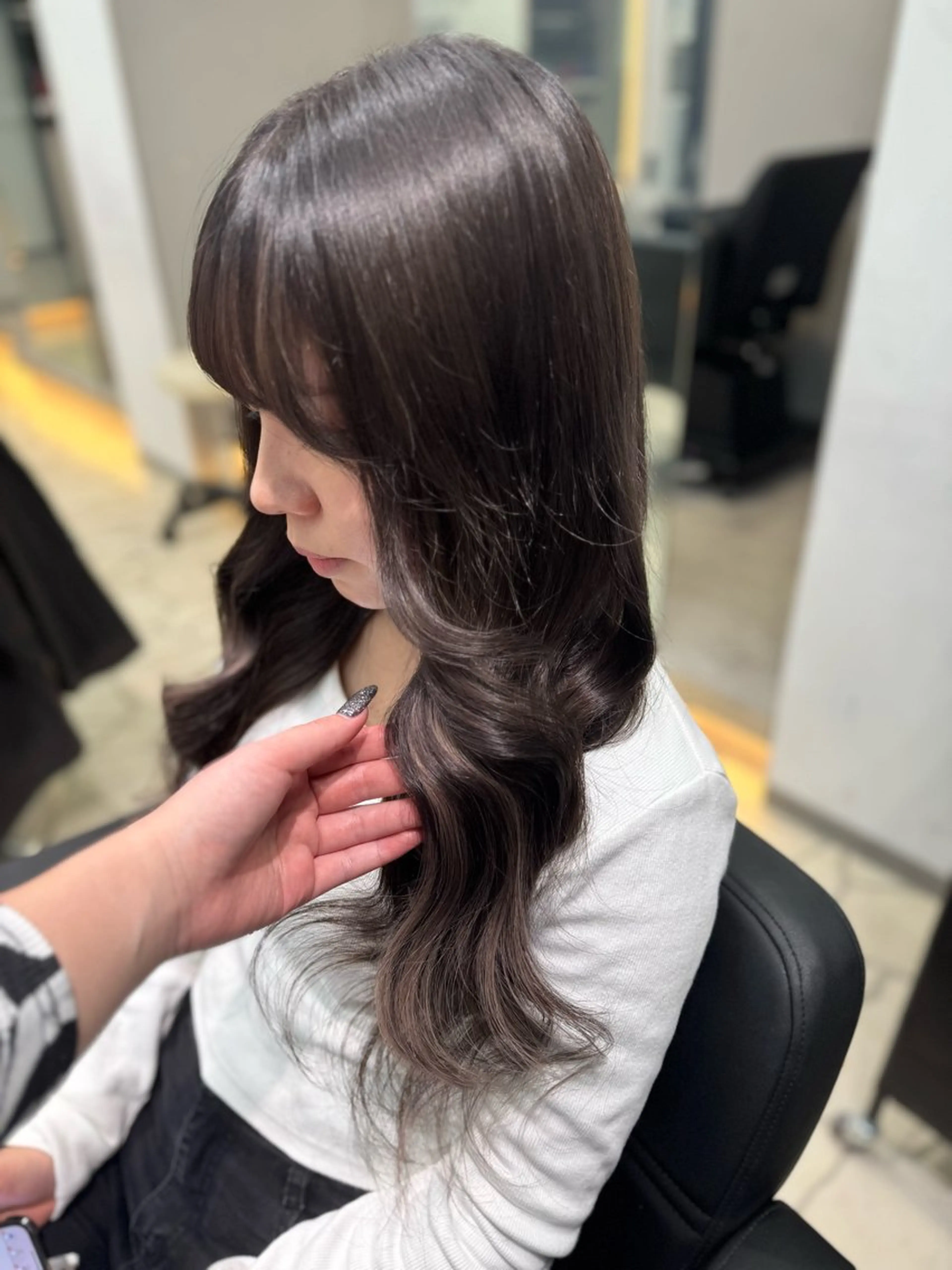 ロング カラー Lapis シオンのヘアスタイル