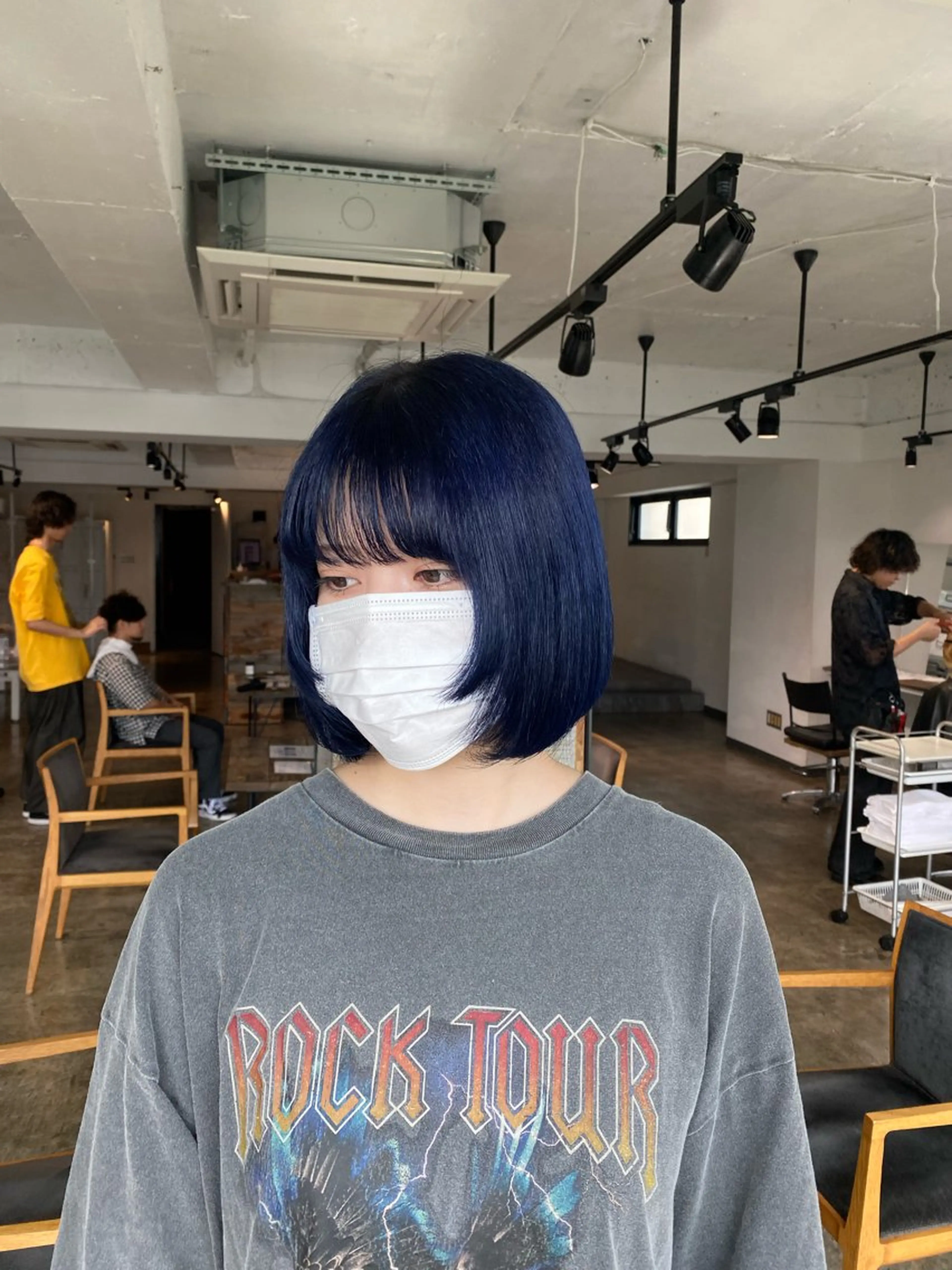 カラー ヘアカラー トリートメント ヘッドスパ 💫miyu💫デザ インカラー/アレンジのヘアスタイル