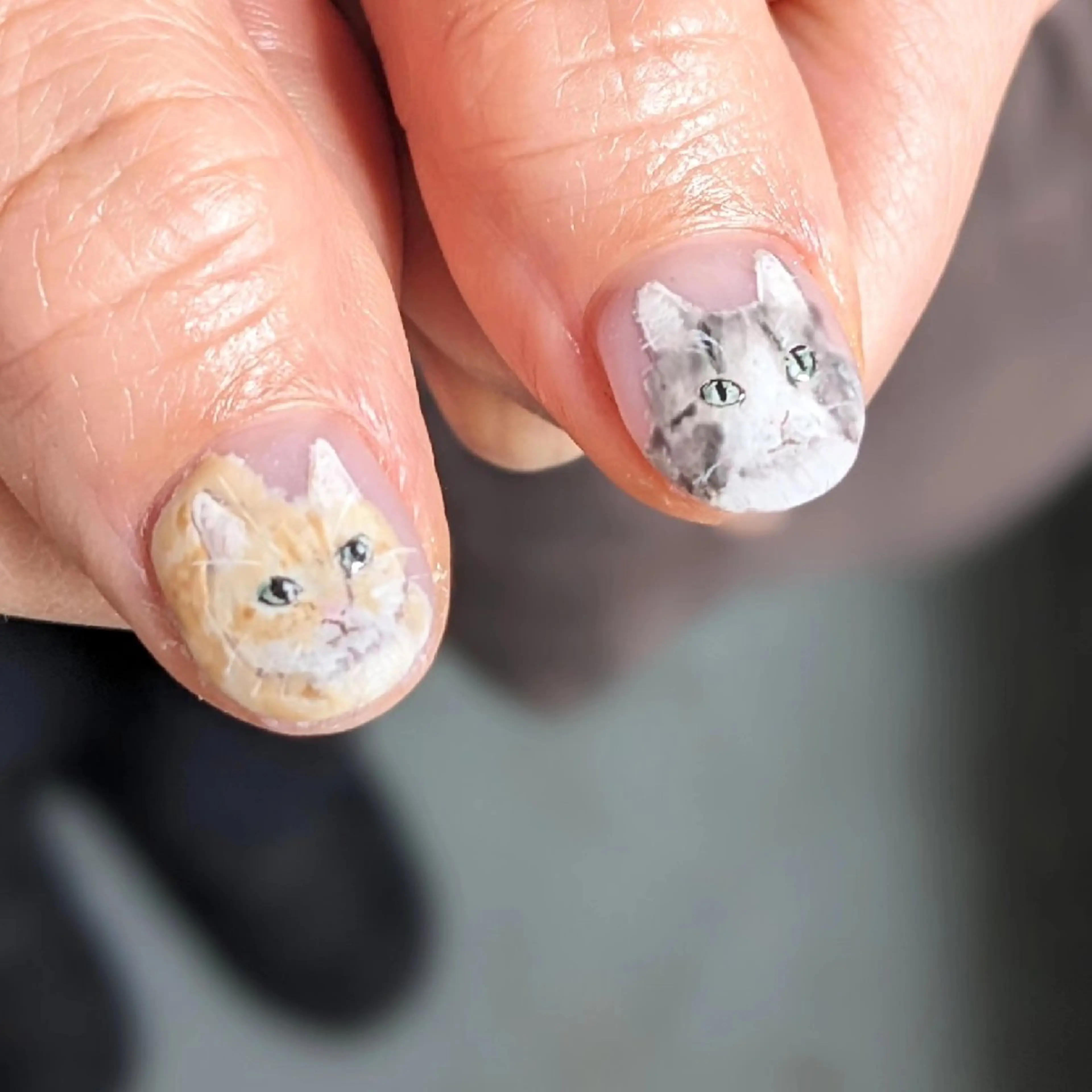 ネイル マグネットネイル newrandas hitomiのネイルデザイン