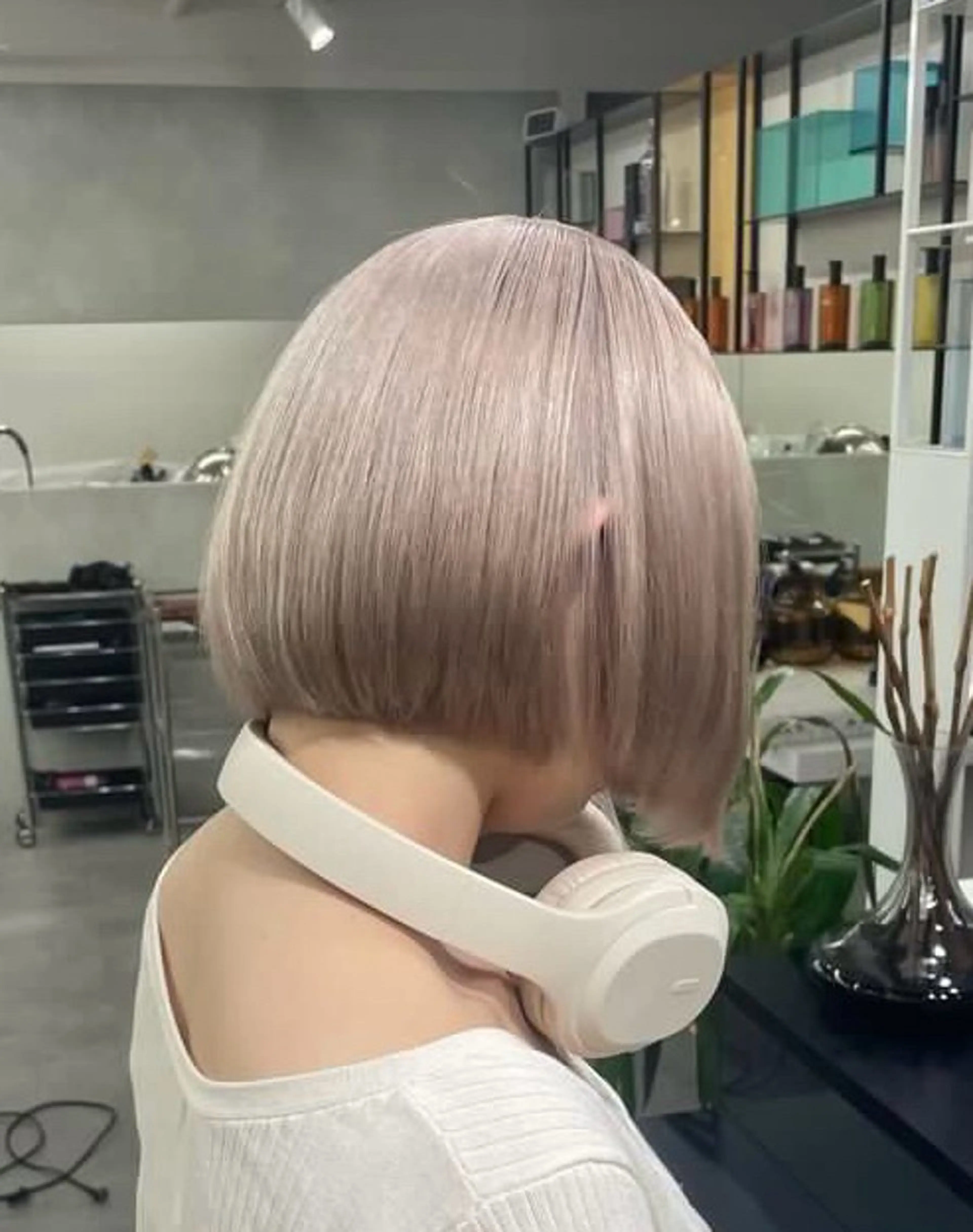 ミディアム ヘアカラー レイヤー・ブリーチ kiyotoshiのヘアスタイル