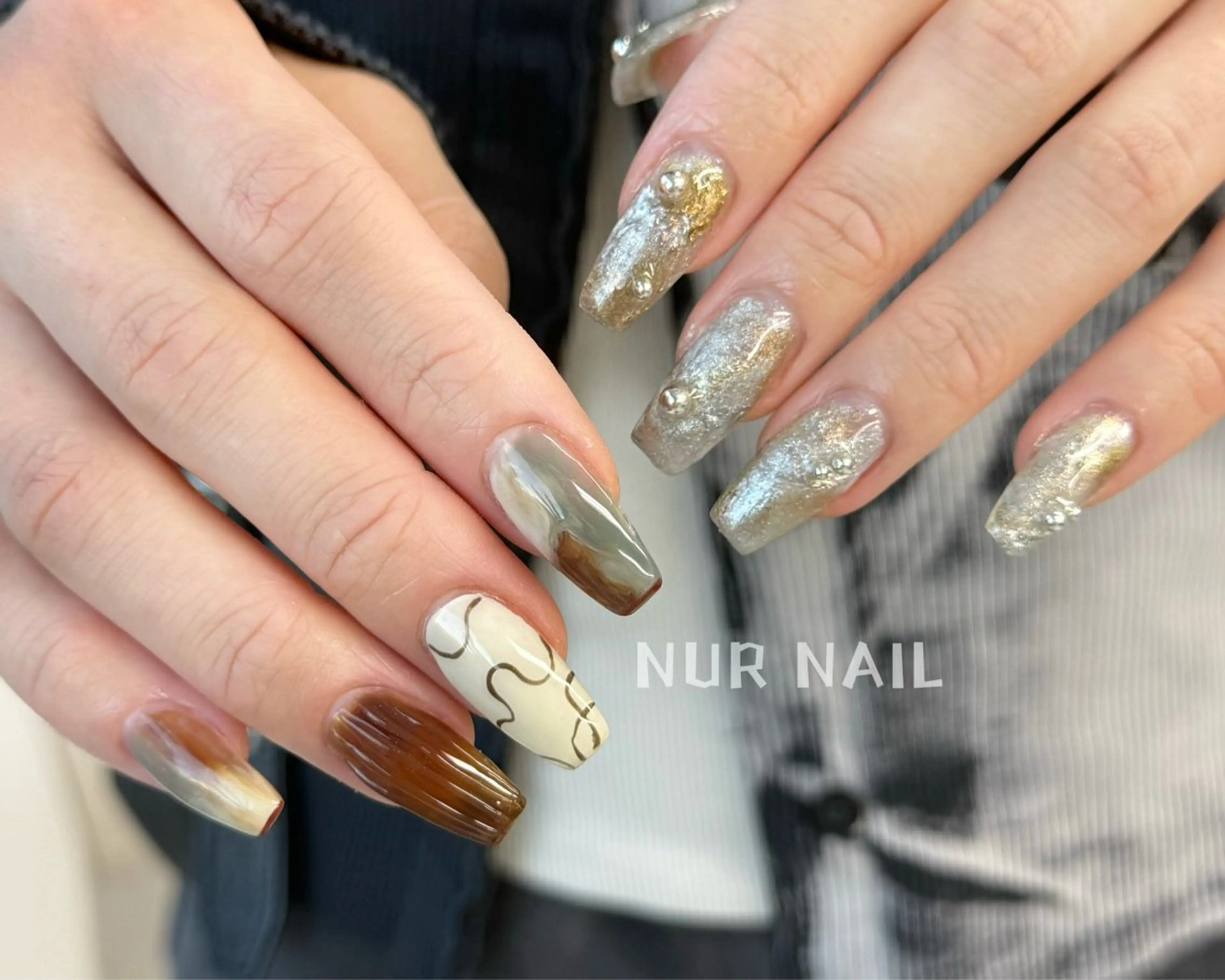 ネイル ハンドネイル 🫧NUR NAIL✨のネイルデザイン