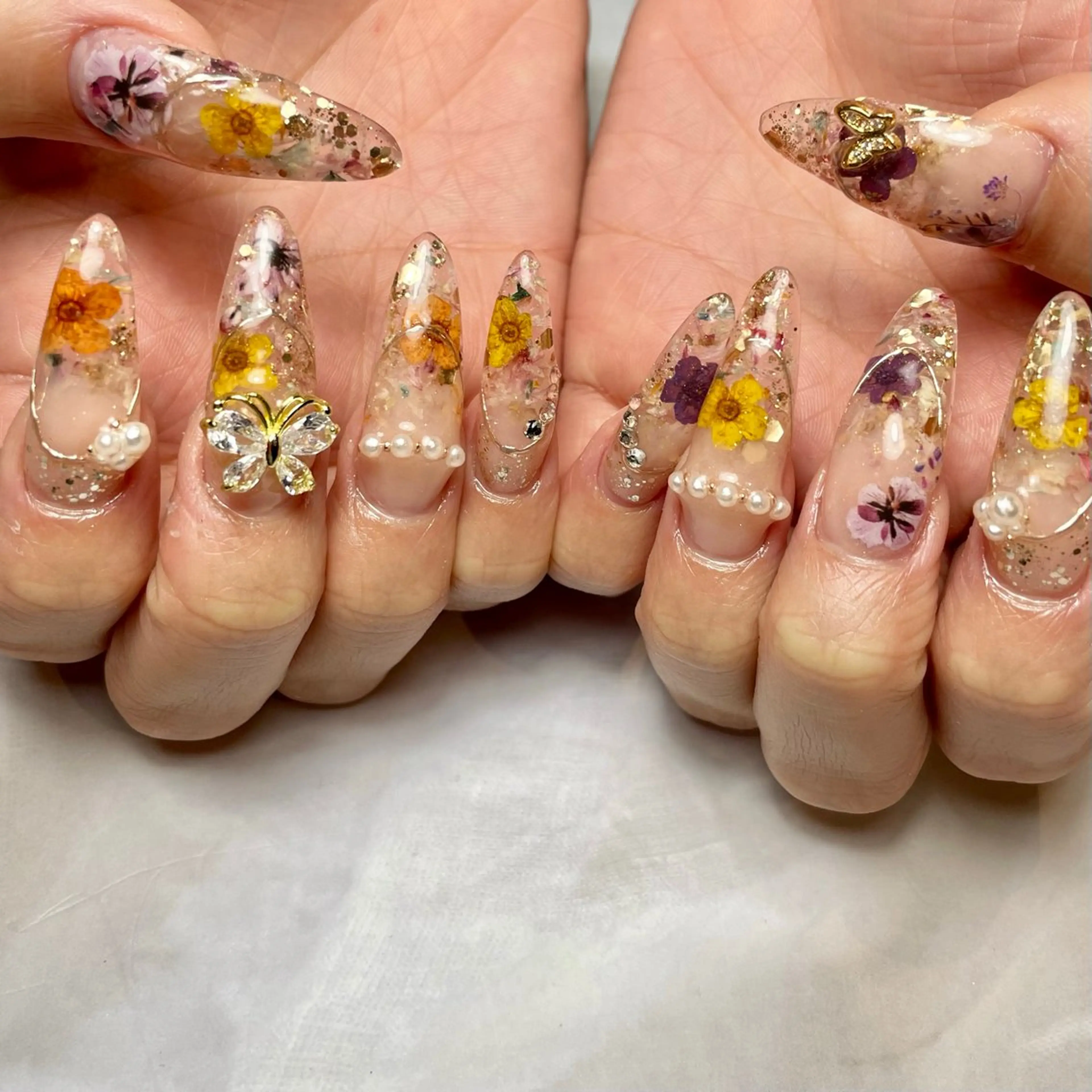 ネイル スカルプネイル ハンドネイル Reflection marikoのネイルデザイン