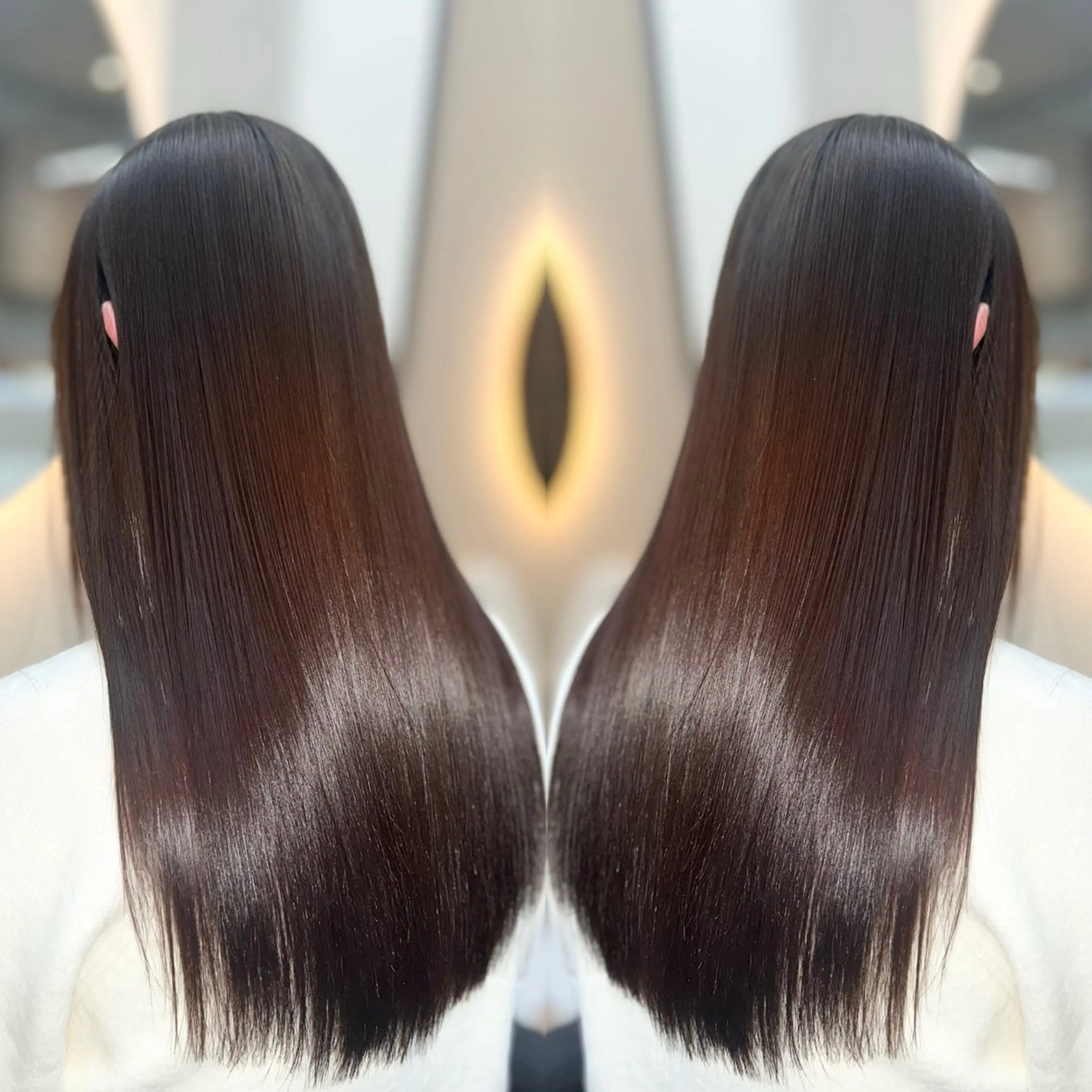 セミロング カラー パーマ ヘアカラー トリートメント 【髪質改善特化】 tamのヘアスタイル