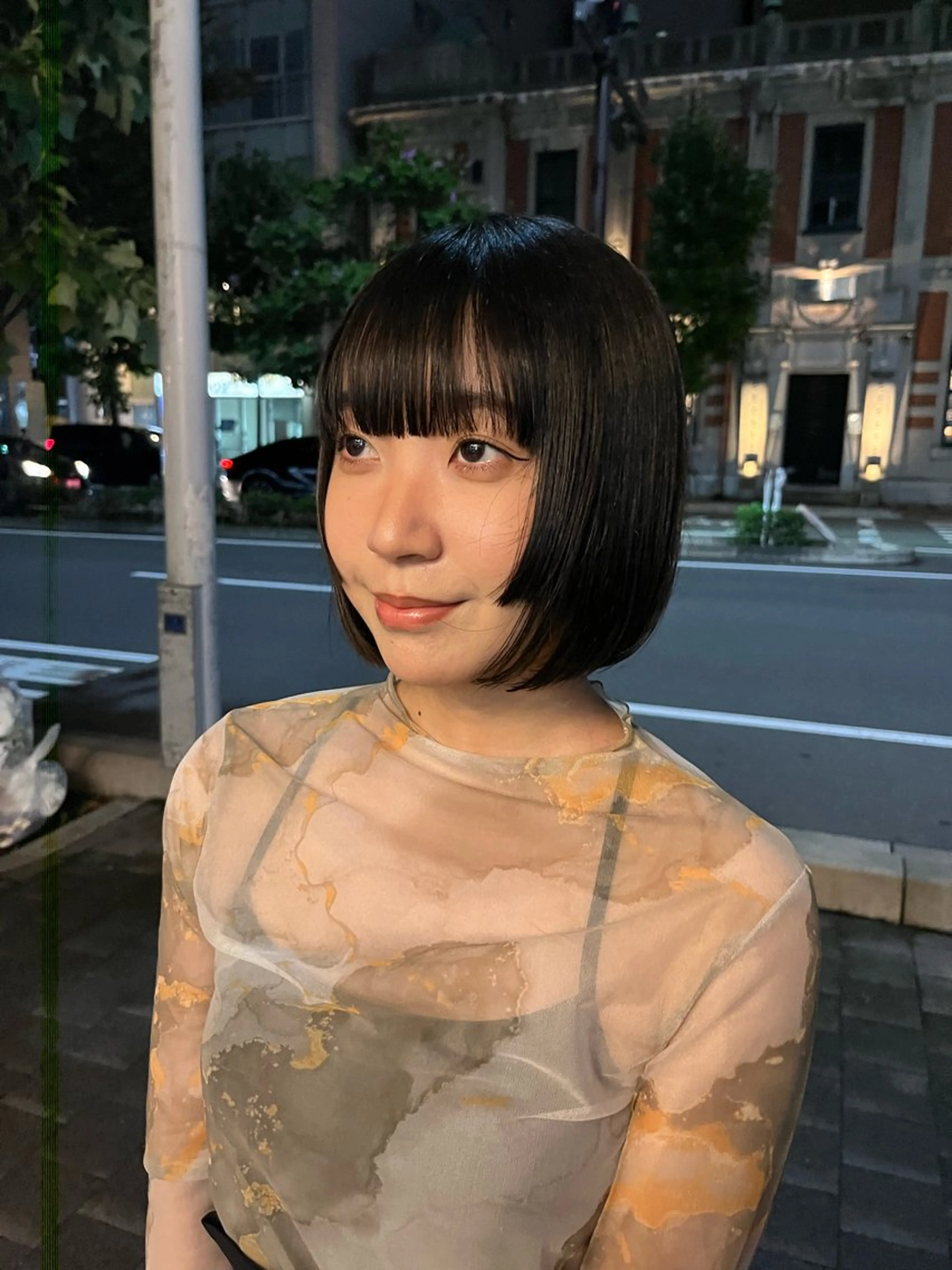 ショート e･n･u烏丸所属・やまのうち もえのヘアスタイル