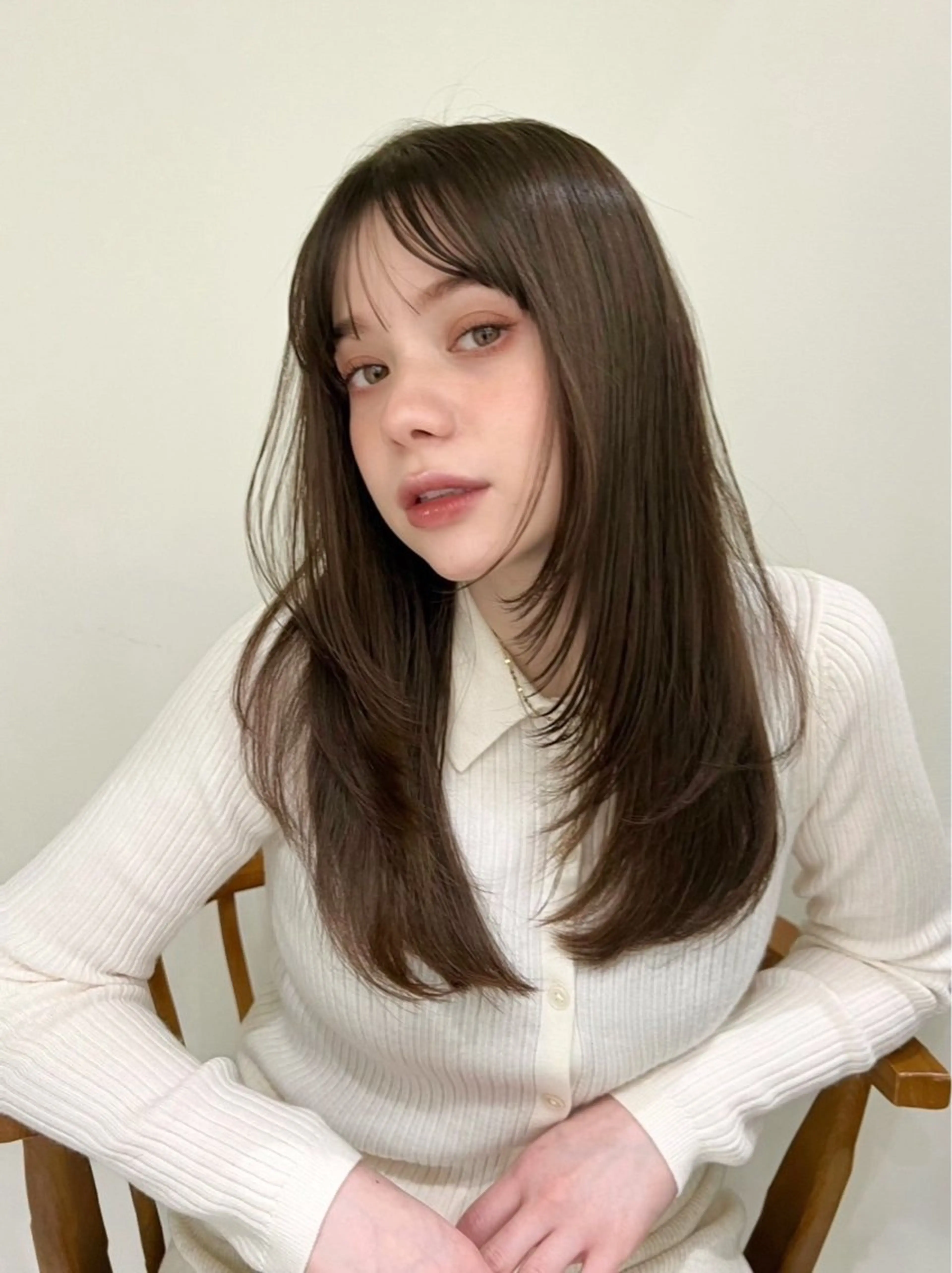 ロング カラー カット ヘアカラー トリートメント 表参道/レイヤー/ 髪質改善/ryoのヘアスタイル