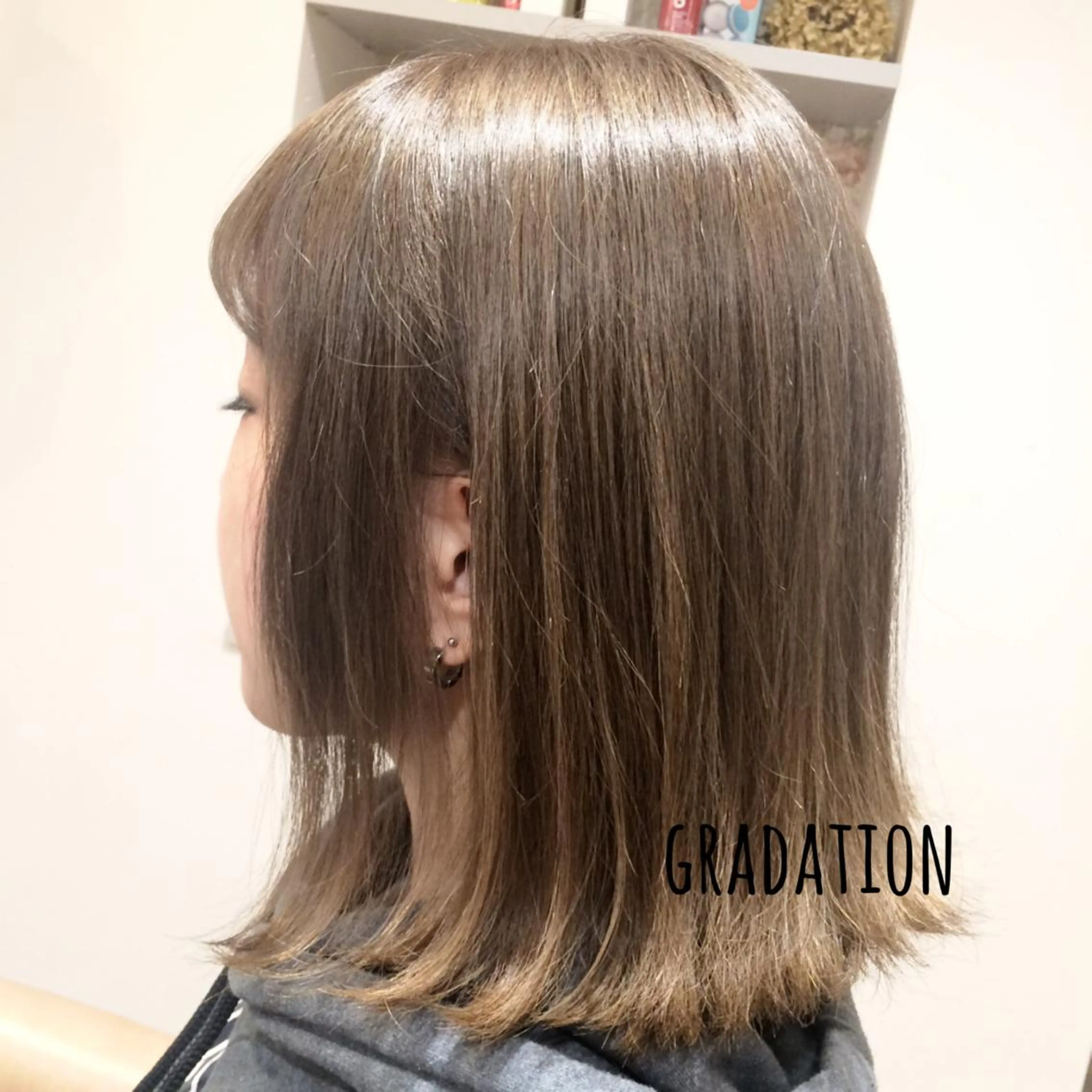 ショート ミディアム セミロング ロング カラー パーマ ヘアアレンジ 韓国♡ワンホン系 ♡YURIのヘアスタイル