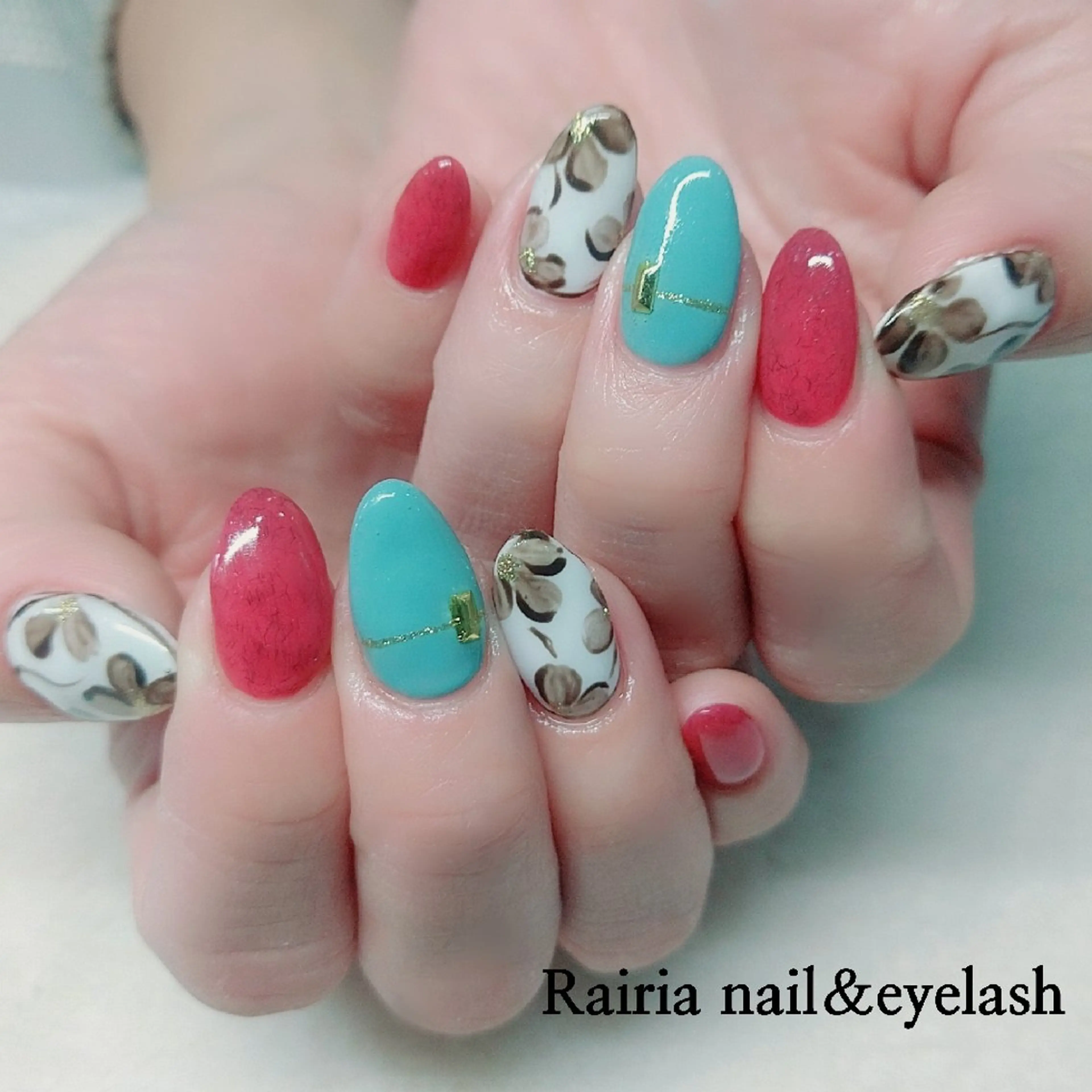 ネイル 持ち込み ハンドネイル Rairianail 小岩店のネイルデザイン
