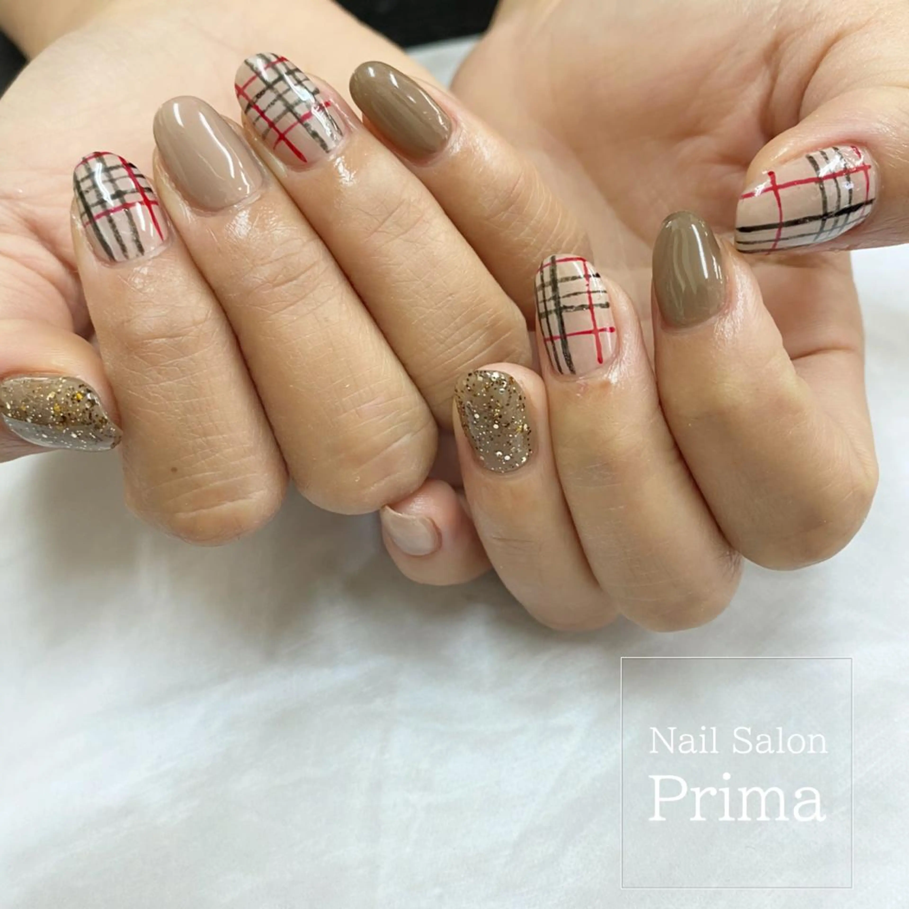 ミディアム ネイル SalonPrima Nail & Eyeのネイルデザイン