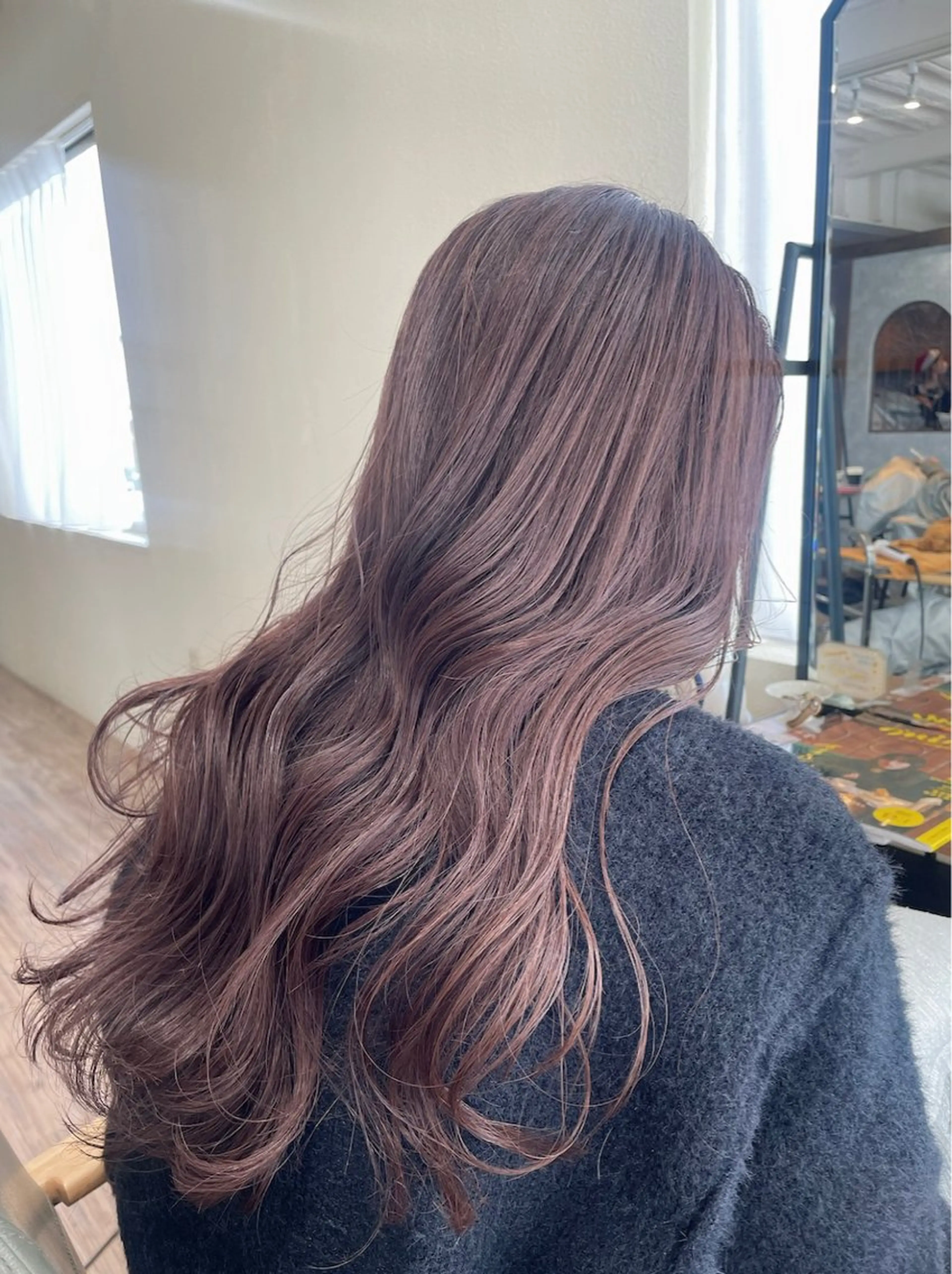 ミディアム カラー ヘアカラー Re.ly所属・Ly🎀 Ricoのヘアスタイル