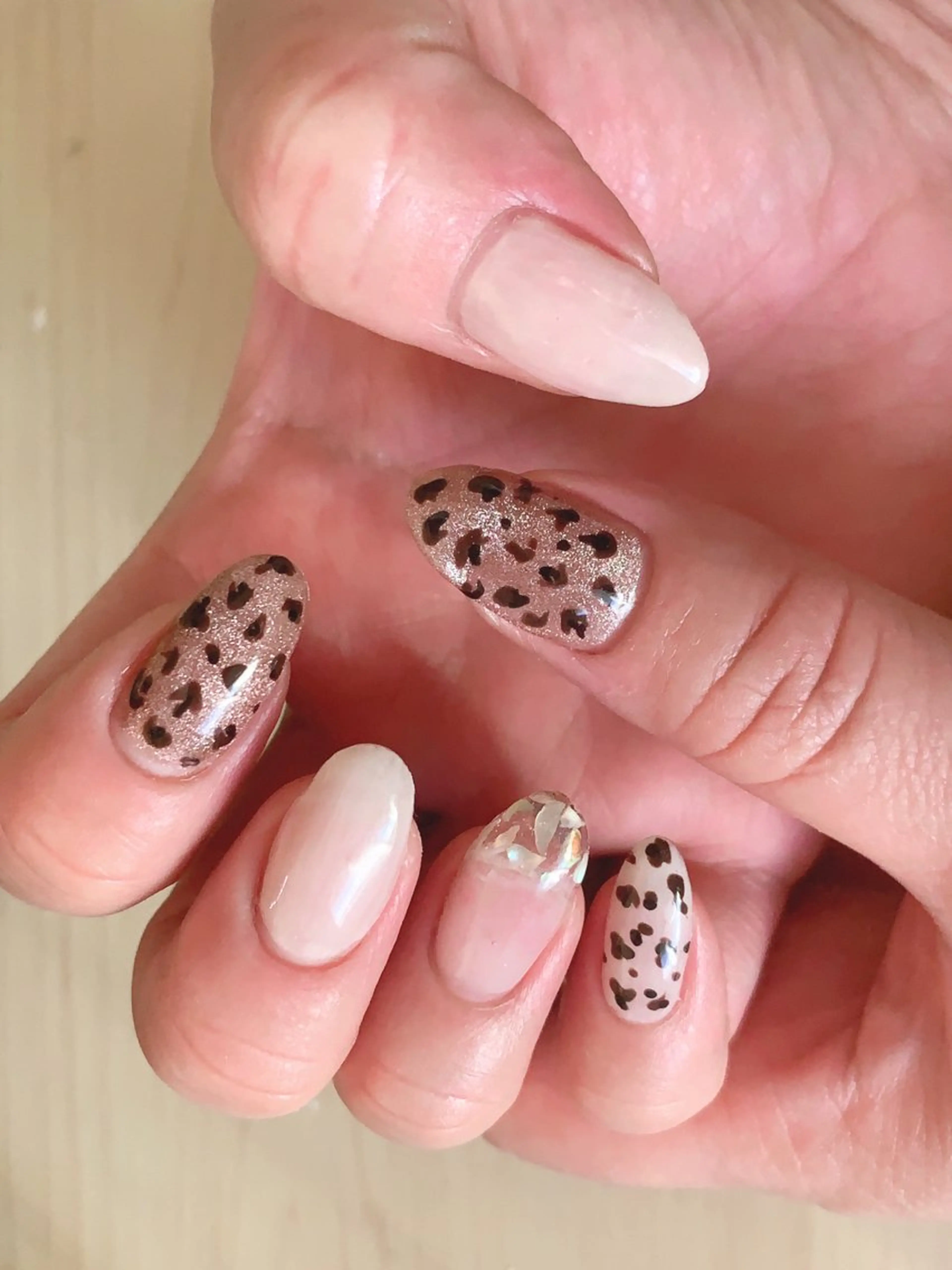 ネイル アニマル柄 ハンドネイル Nail_Aroma KOKOのネイルデザイン