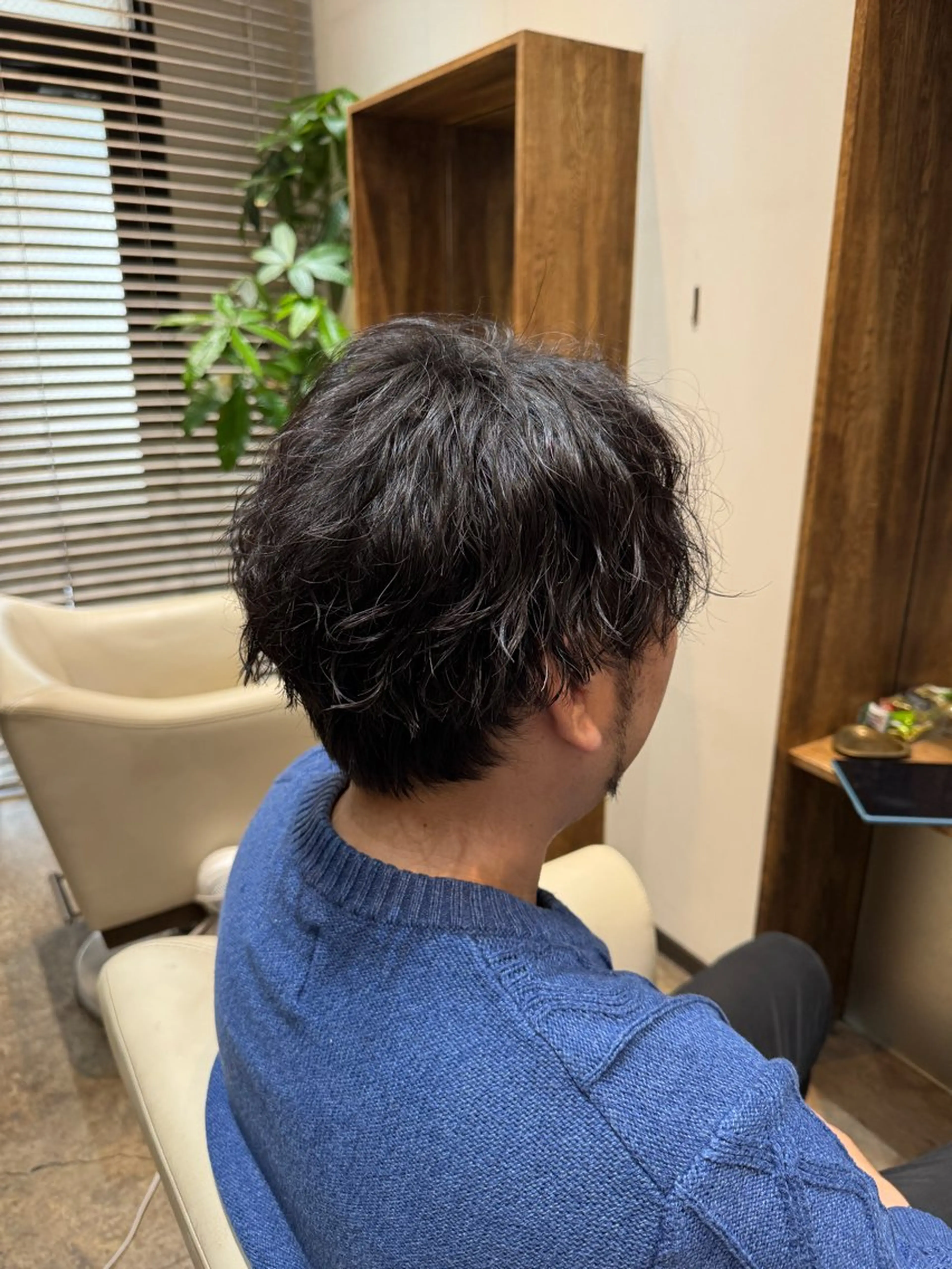 パーマ メンズ 中村 空のヘアスタイル