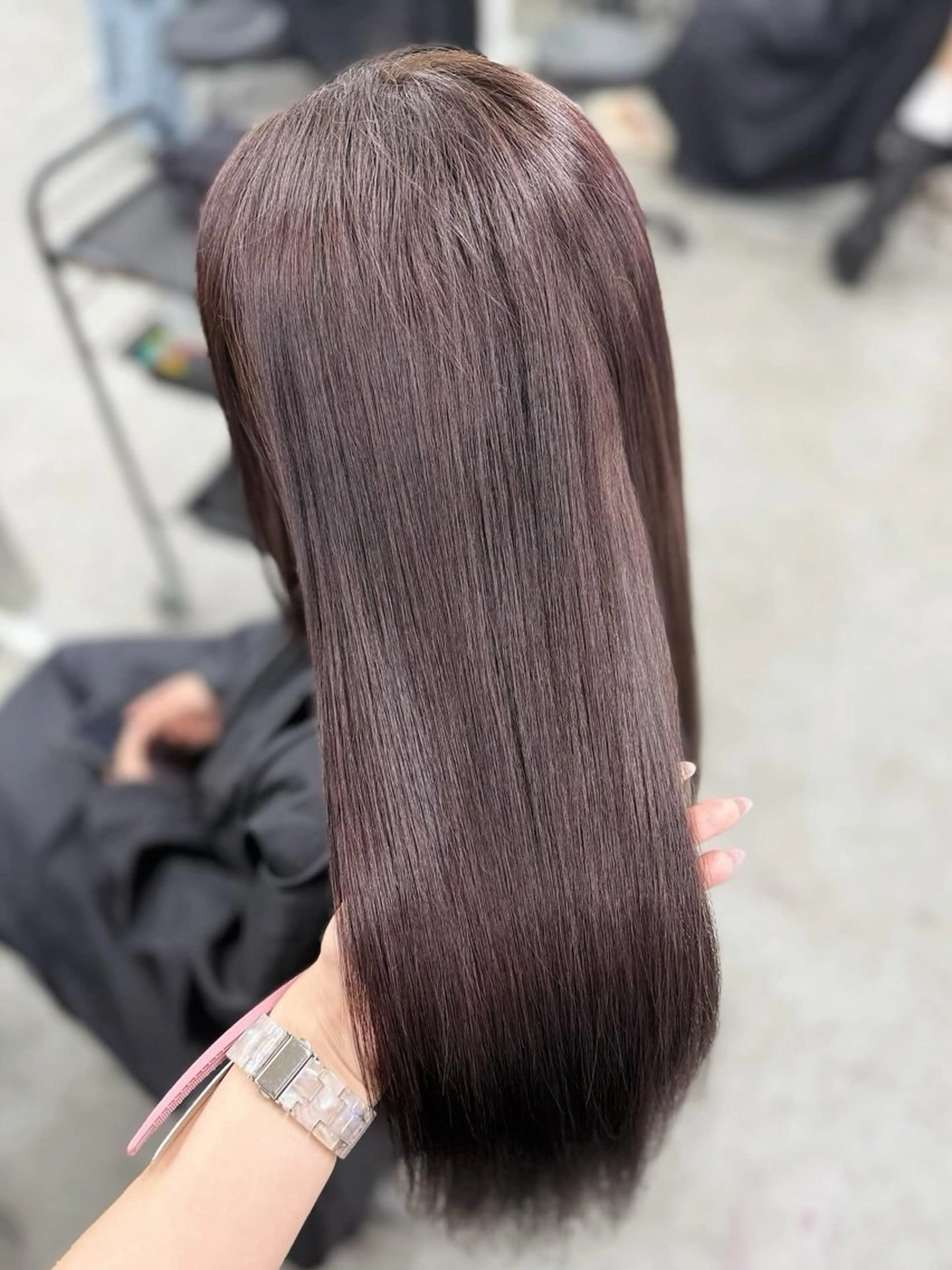 カラー 韓国透明感color 🤍sawako🏹のヘアスタイル