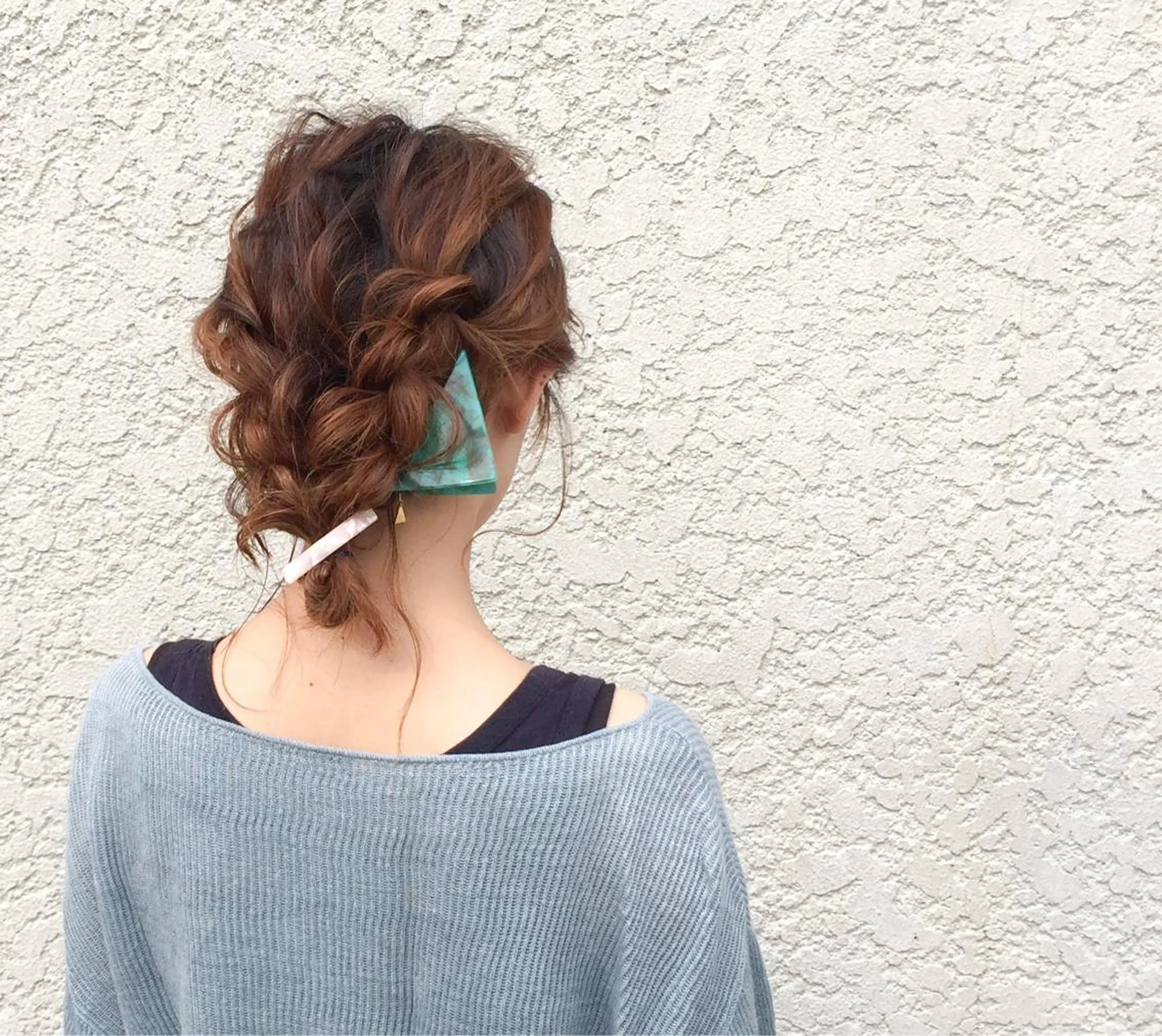 ヘアアレンジ 三つ編み 大橋 タツヤのヘアスタイル
