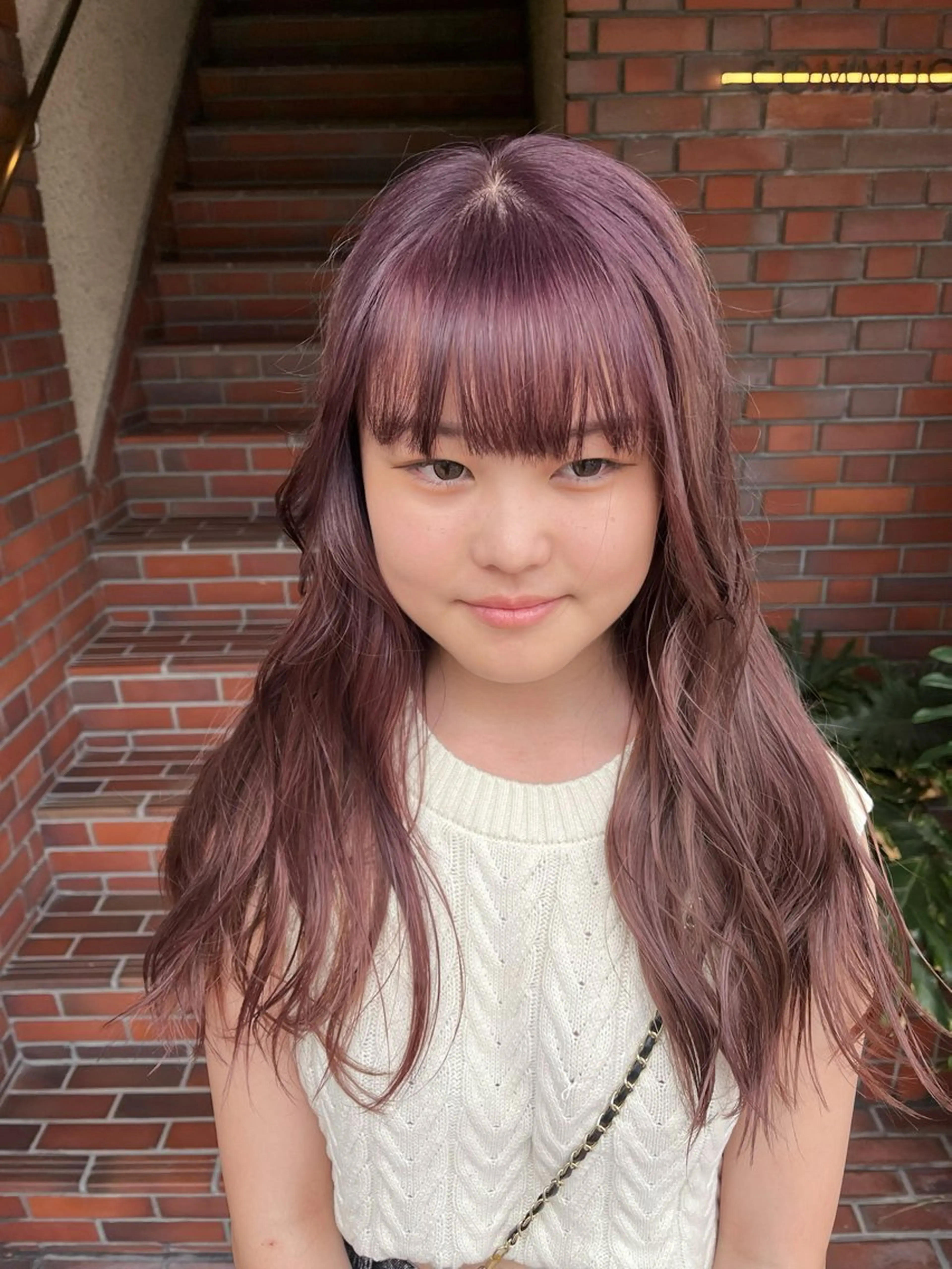 カラー ヘアカラー 凜 (りん)のヘアスタイル