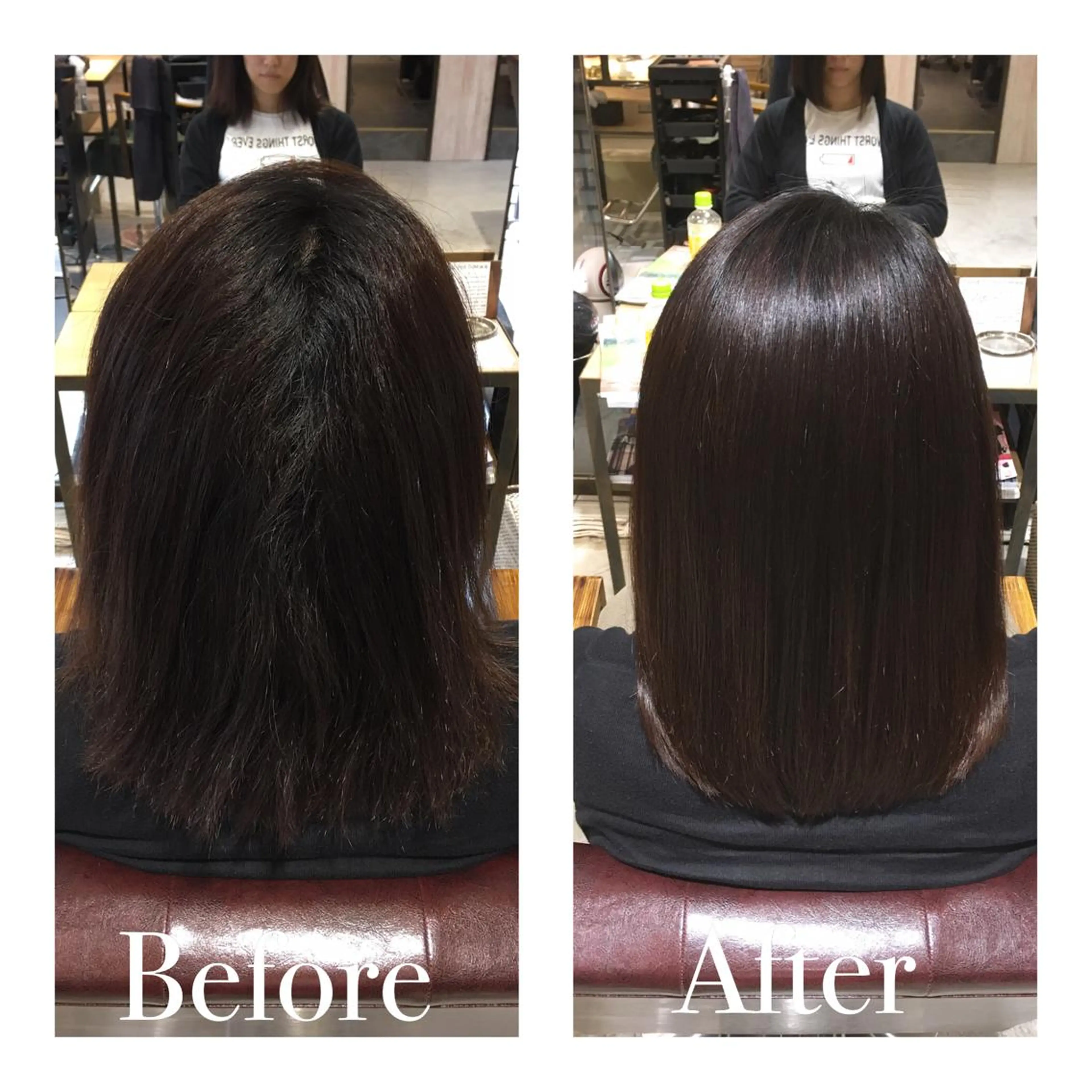 ショート ミディアム セミロング パーマ キッズ アオガミ （前髪顔周りカット）のヘアスタイル