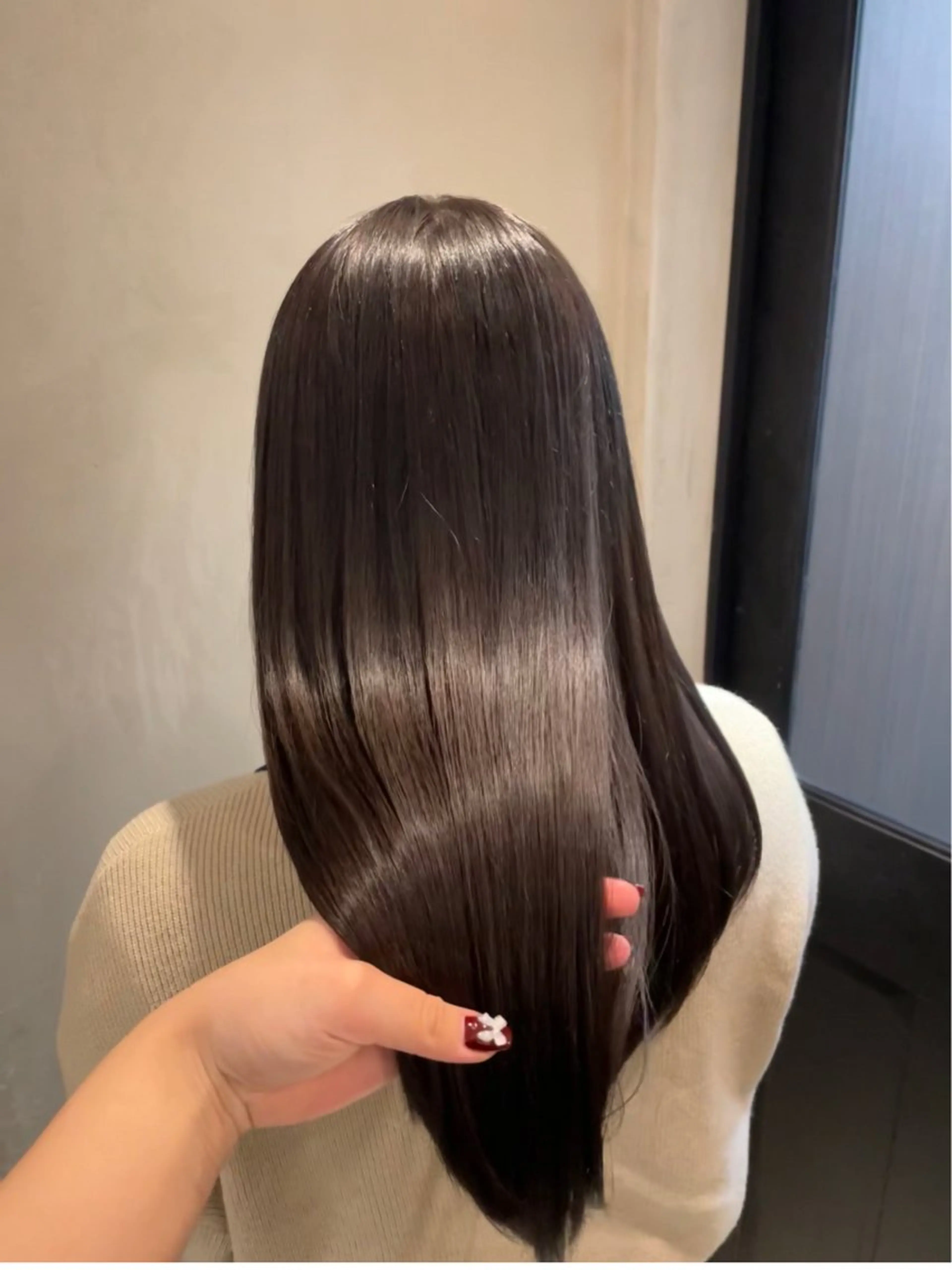 セミロング カラー カット ヘアカラー トリートメント 新宿 /透明感カラー レイヤー/NANAのヘアスタイル