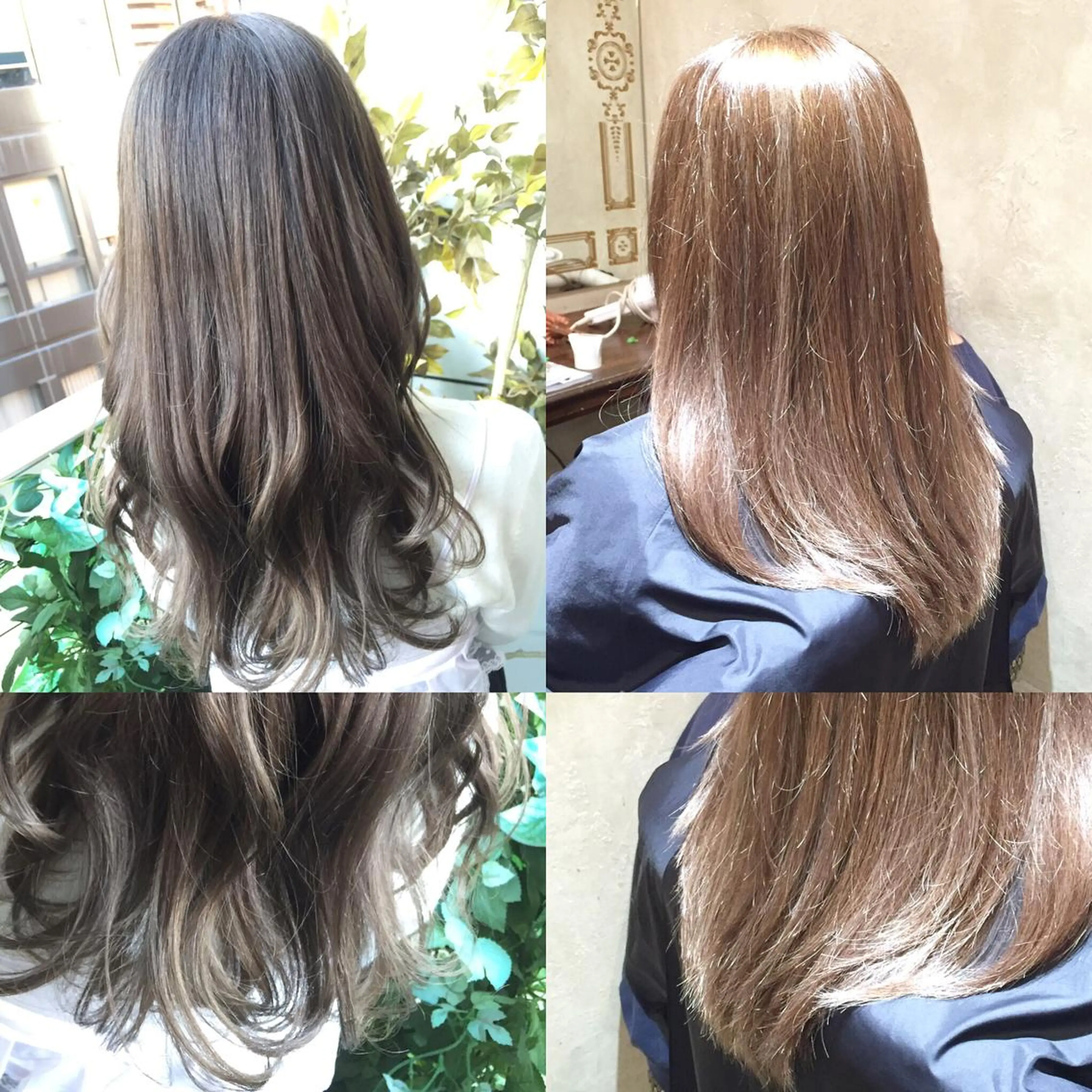 セミロング カラー ハイライトカラー ハイライト Salon de MiLK所属・露木 啓介のヘアスタイル