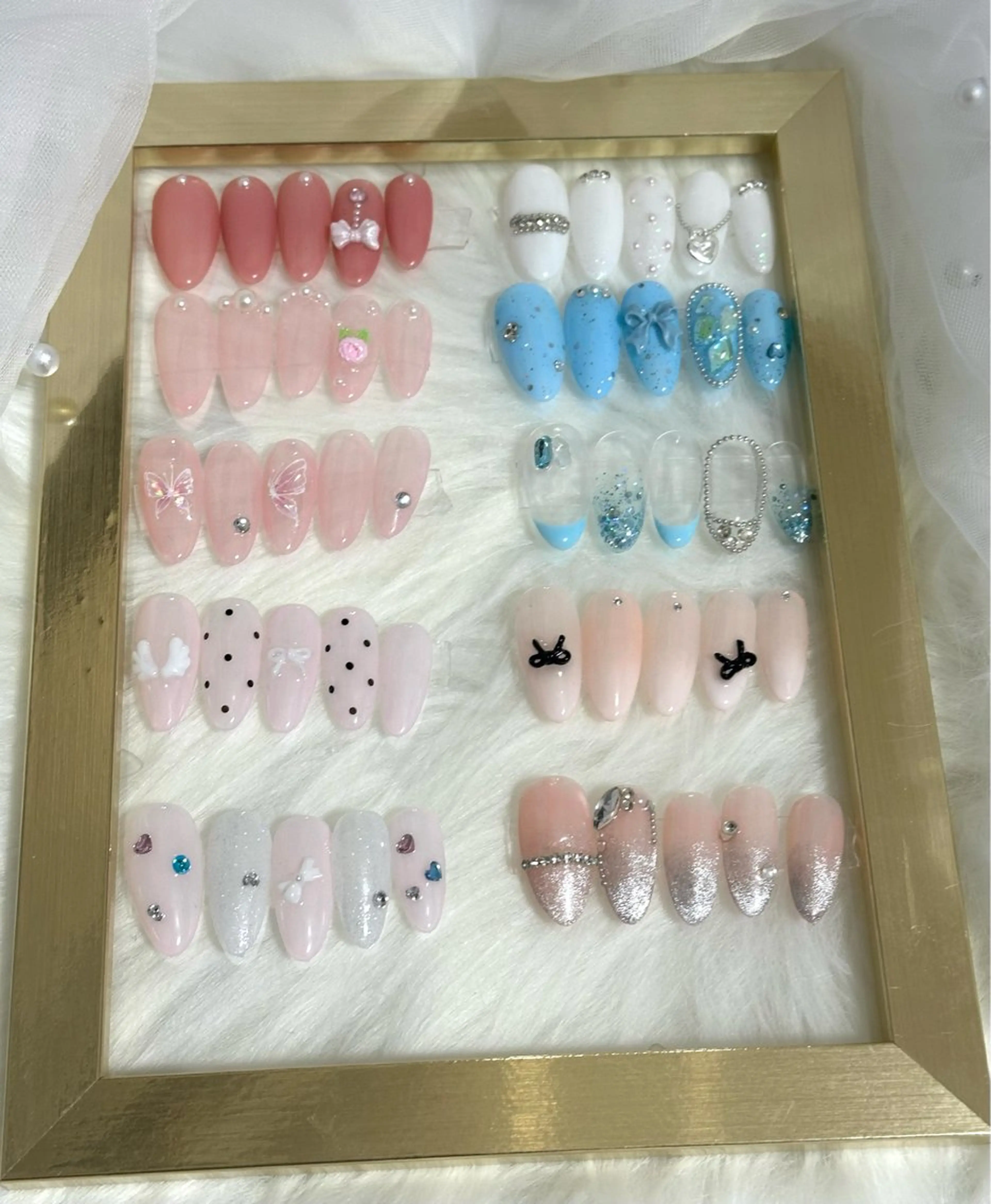 【🌟サンプルモニター募集🌟】撮影OKで特別価格♡ワンホン・ガーリーネイル💅🎀(オフ込み)の写真