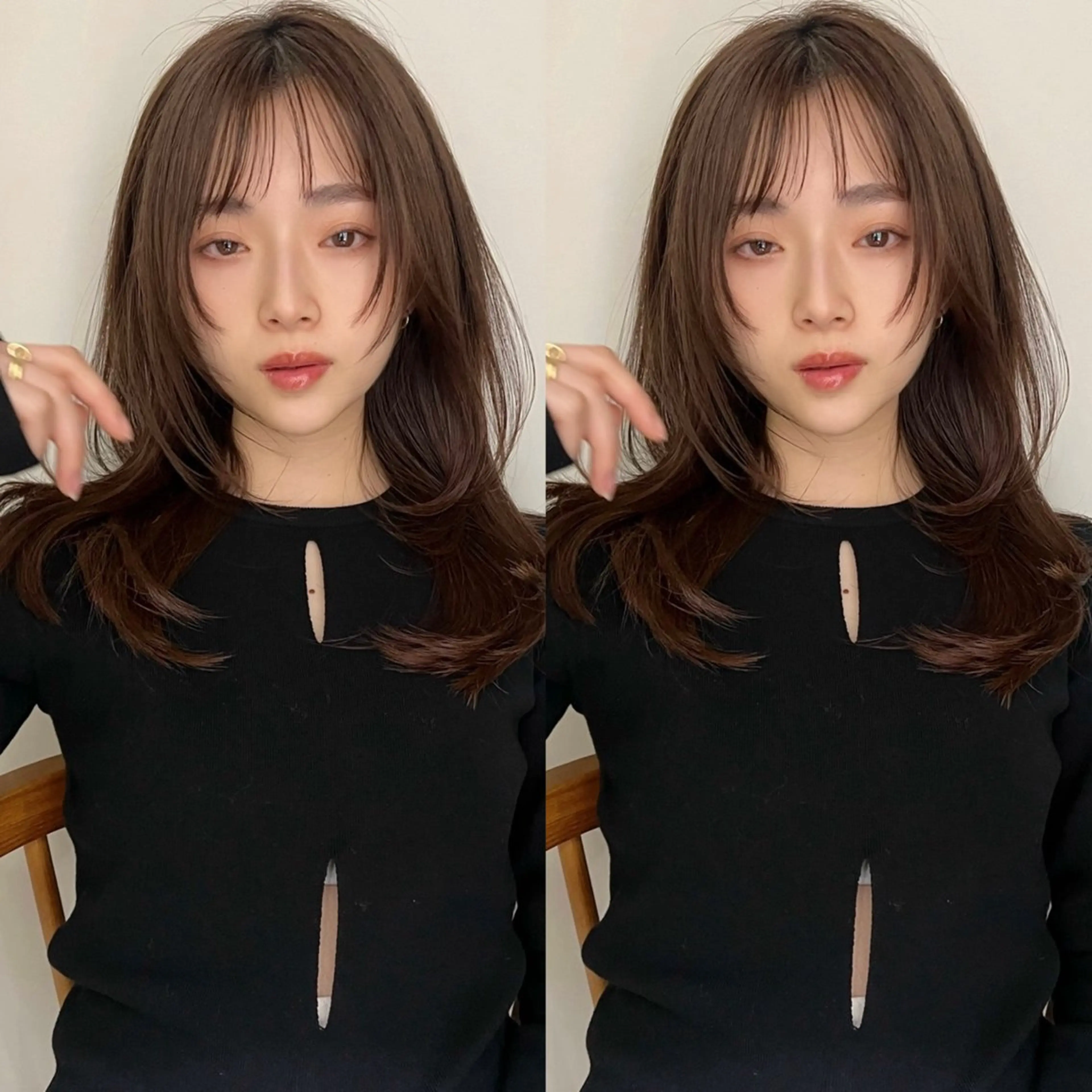 ミディアム カラー Lil by JIL BLAN所属・美髪ヘア💛 TOMOMIのヘアスタイル