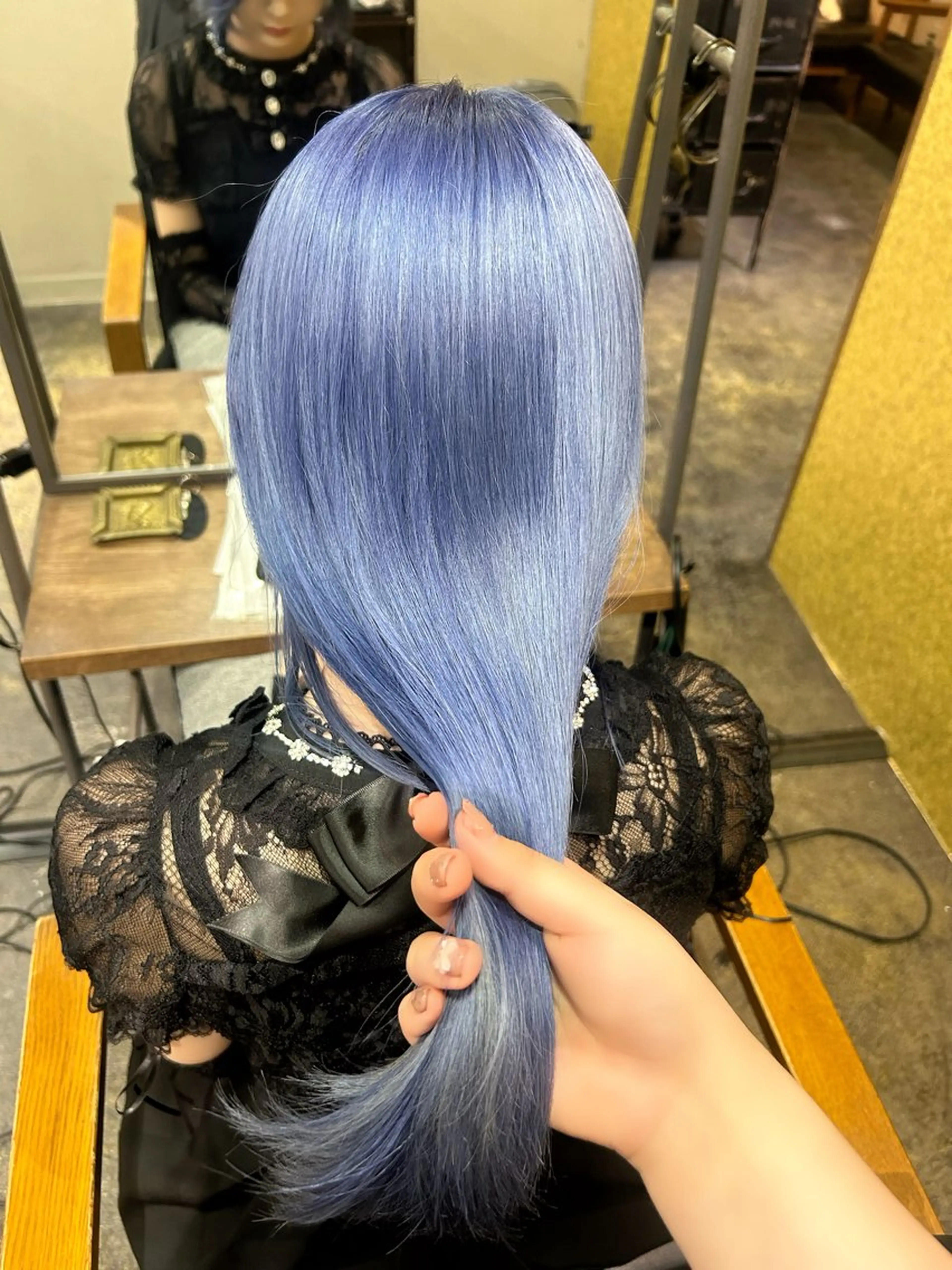 ミディアム カット ヘアカラー トリートメント ハイトーン/ブリーチ 🧁soraのヘアスタイル