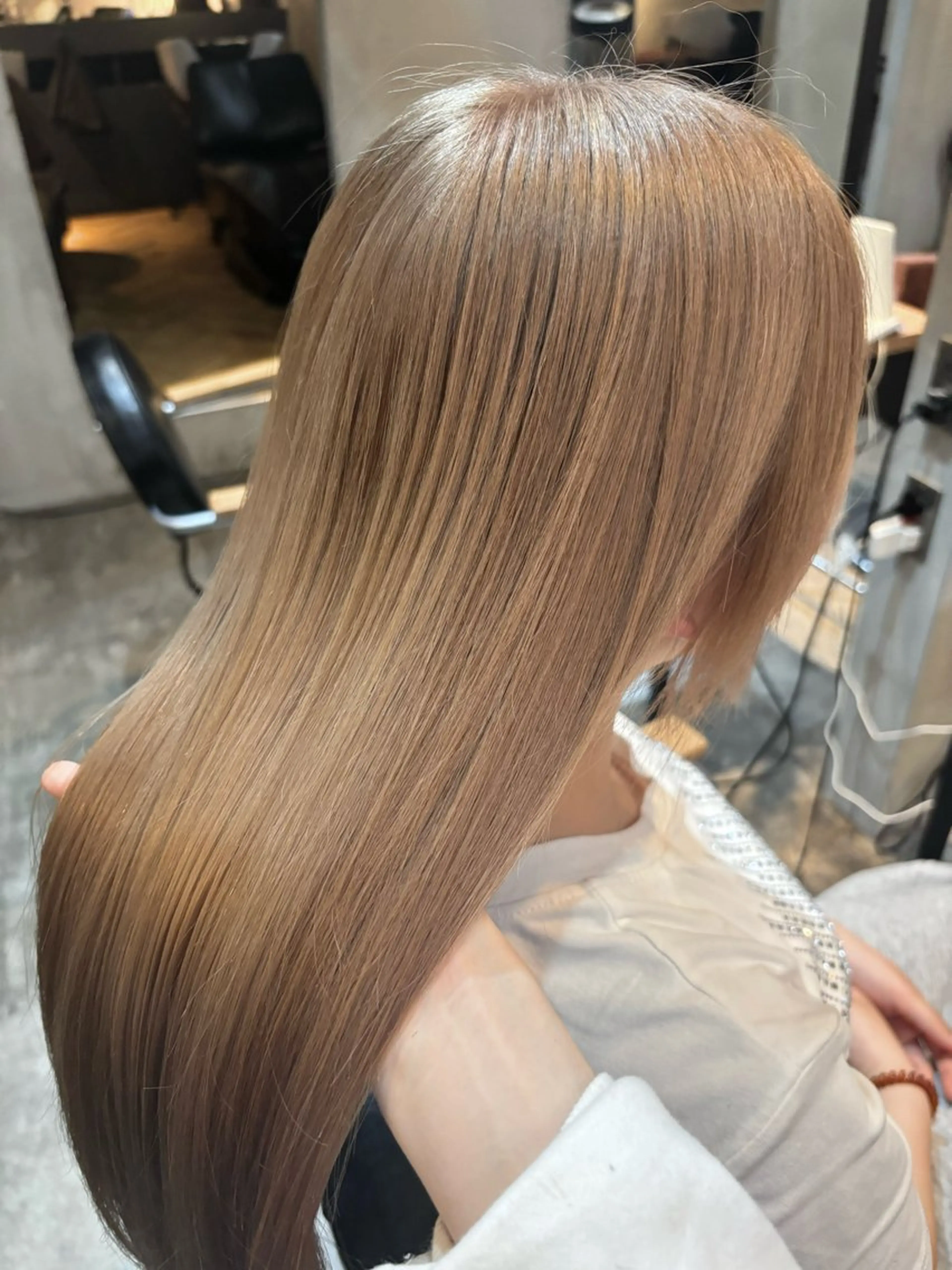 カラー ヘアカラー トリートメント La fith hair liebe 京都駅前店所属・京都駅☆髪質改善 🎀アミ🎀のヘアスタイル
