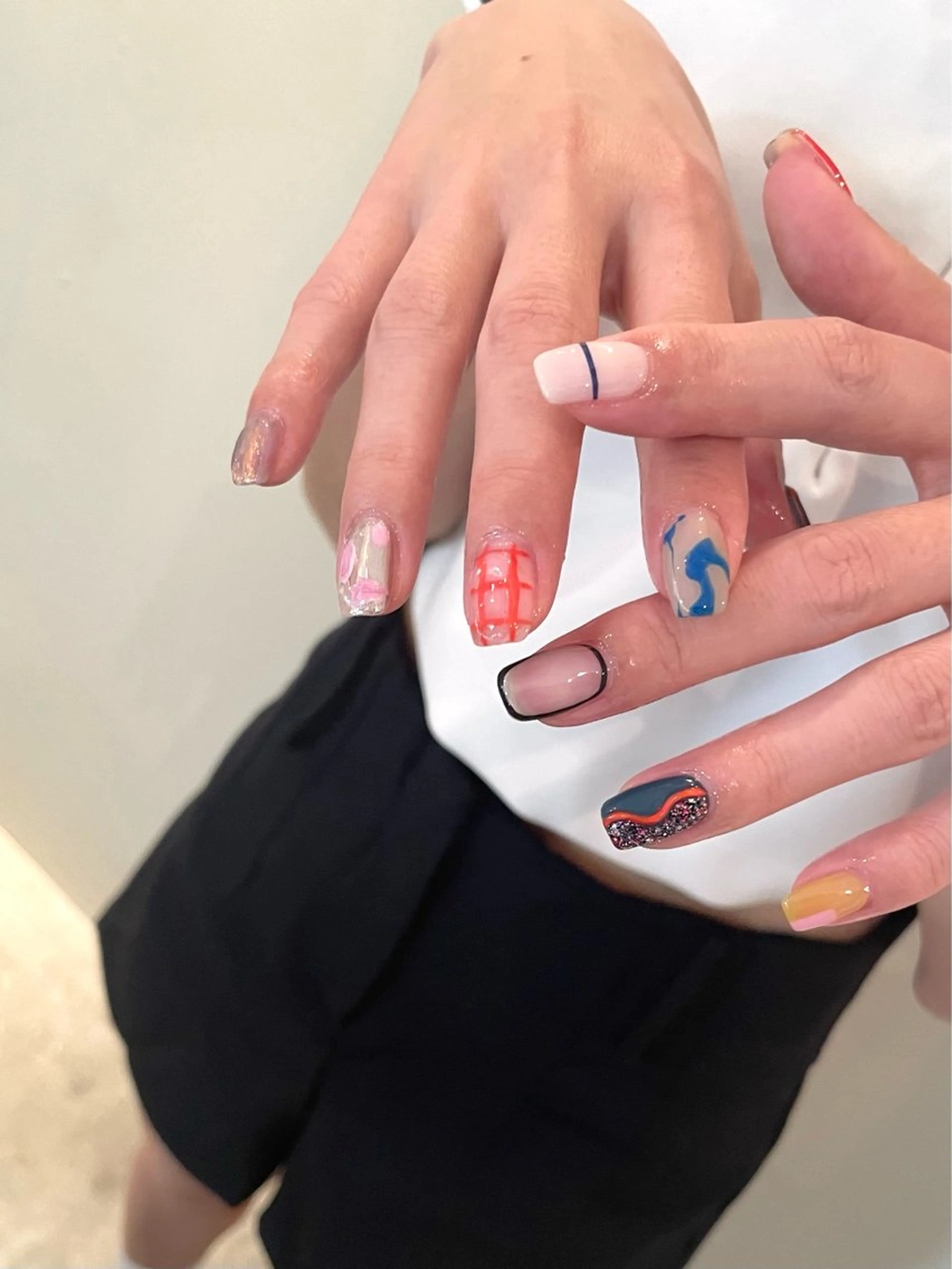 ネイル ハンドネイル lowaly所属・NAKAMURA HARUKAのネイルデザイン