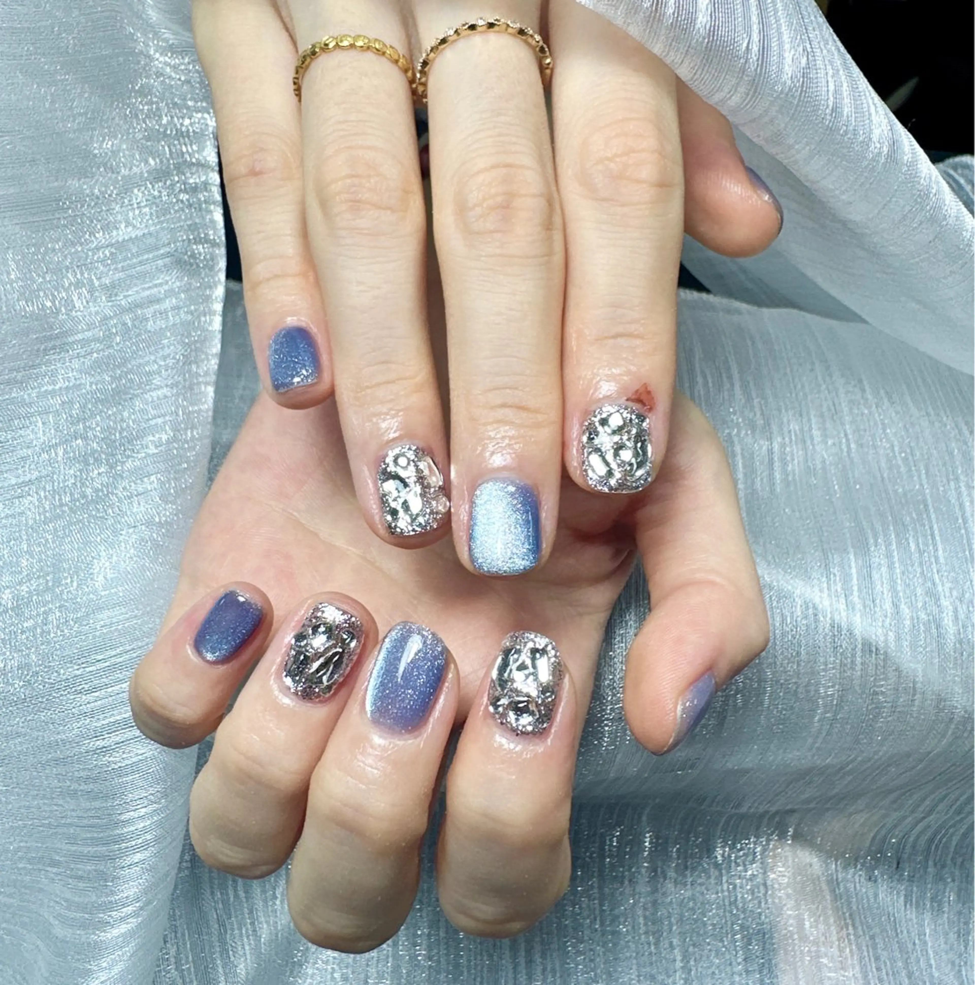 ネイル マグネットネイル ハンドネイル ハンドケア ⭐️Dreamy Nail⭐️のネイルデザイン