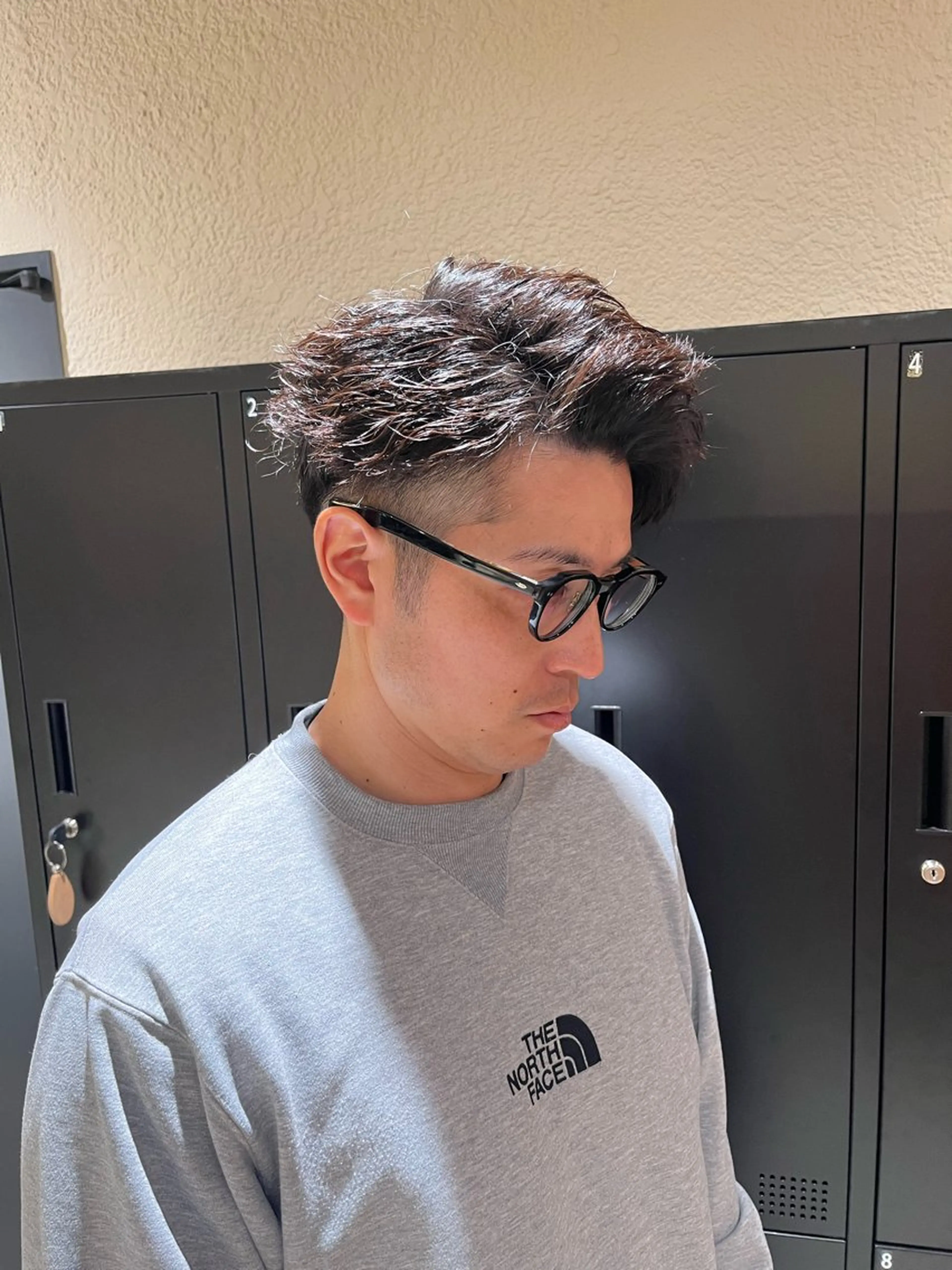 メンズ カット パーマ 🏅EIGHT難波/ 【店長】タモツのヘアスタイル