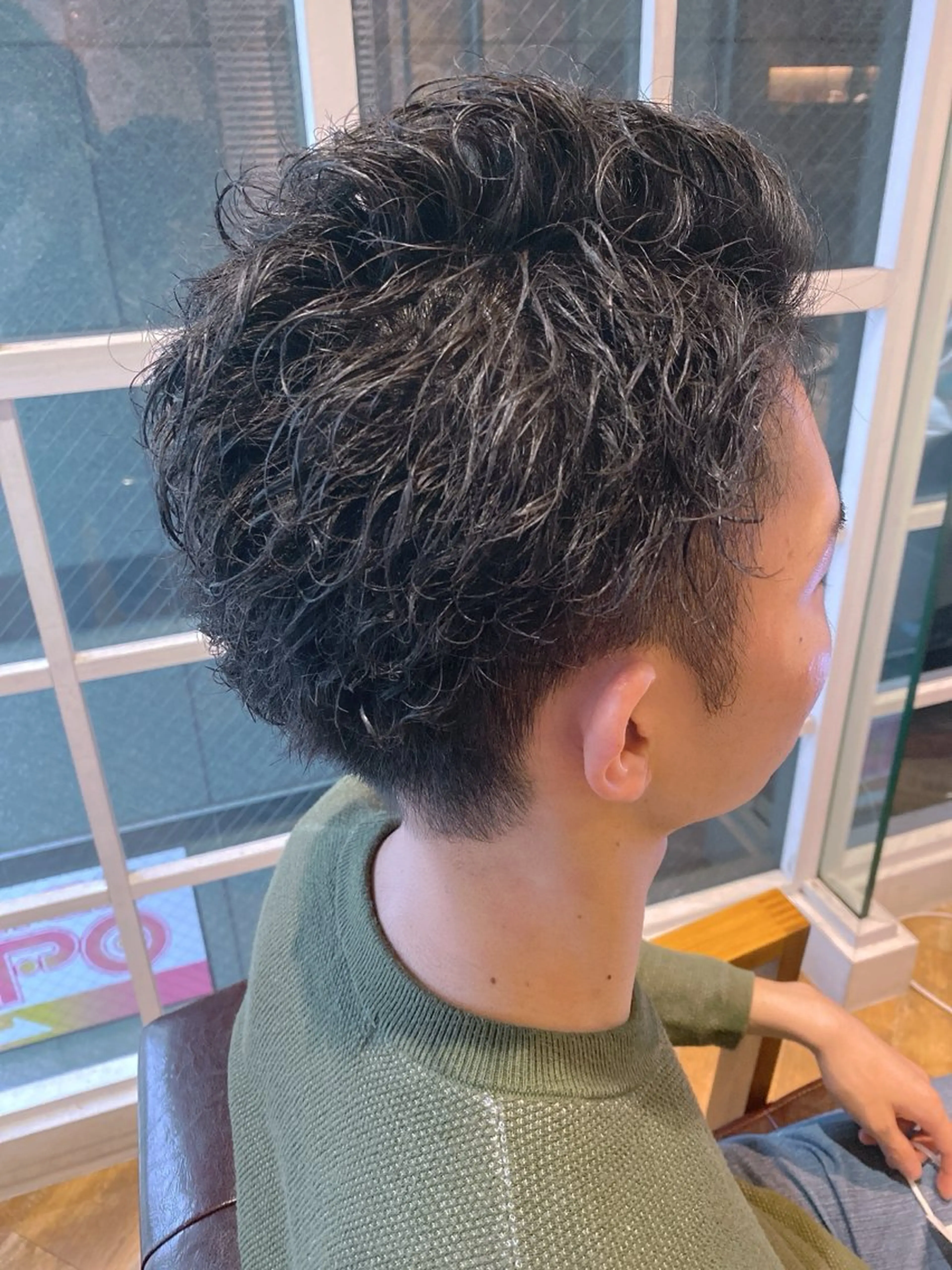 メンズ メンズパーマ カット パーマ 美容室難民向け美容師 /横浜/はるかのヘアスタイル