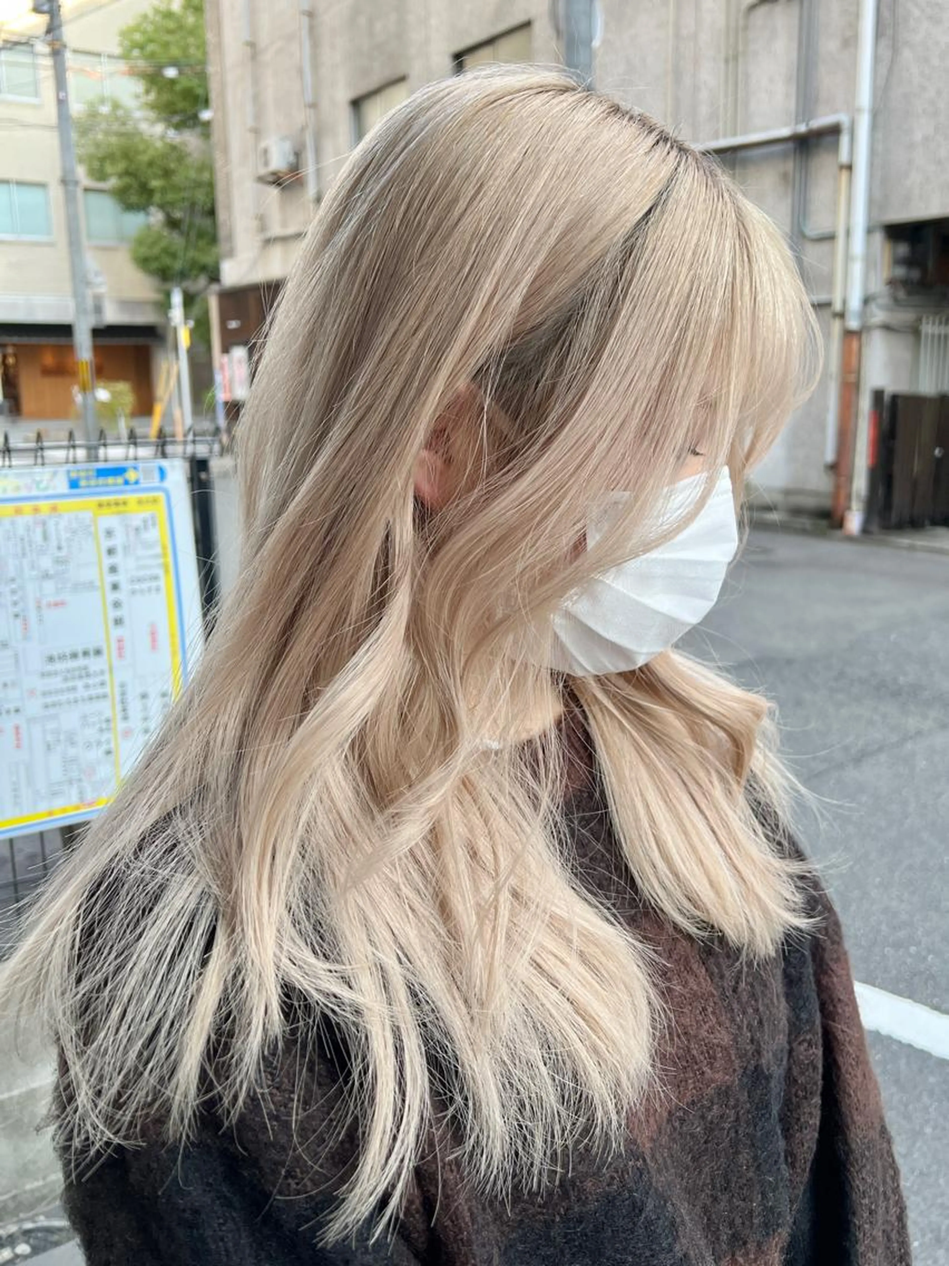 【OPEN記念】カット＋ブリーチカラー＋髪質改善トリートメントの写真