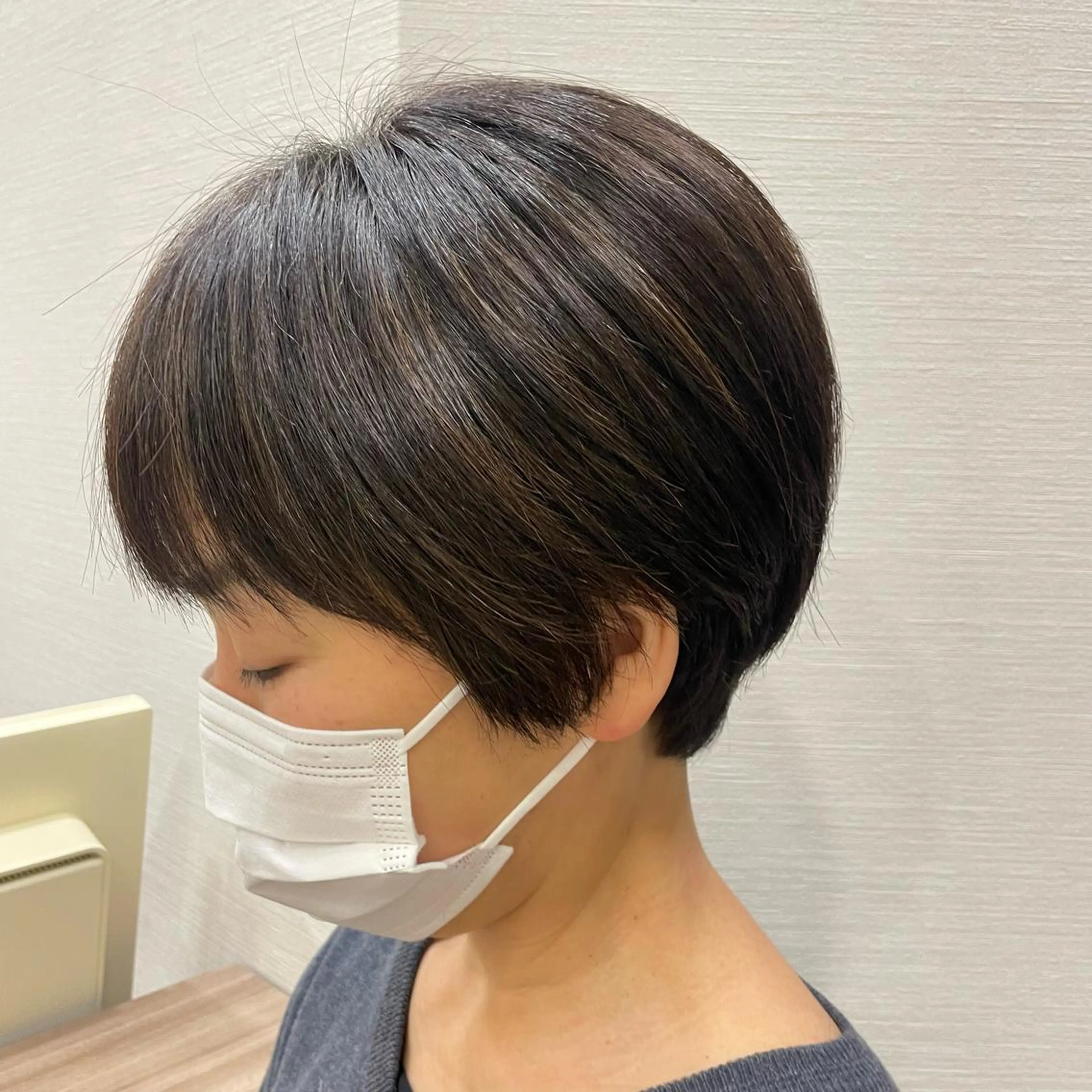 ショート カラー メンズ 🦋髪質改善 今宮梨沙🦋のヘアスタイル