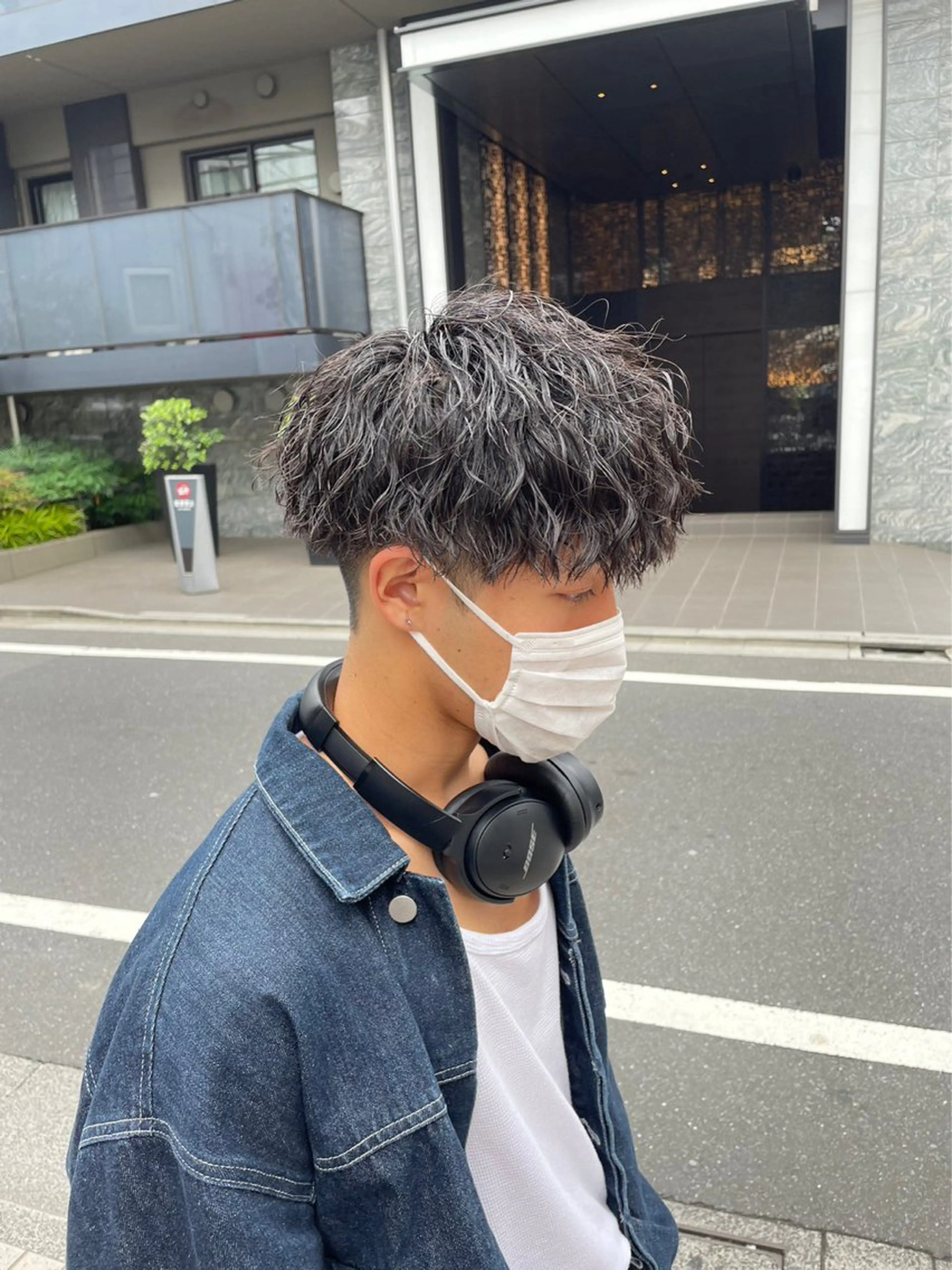 パーマ メンズ カット パーマ 🌟あゆ🌟 女子ウケスタイルのヘアスタイル