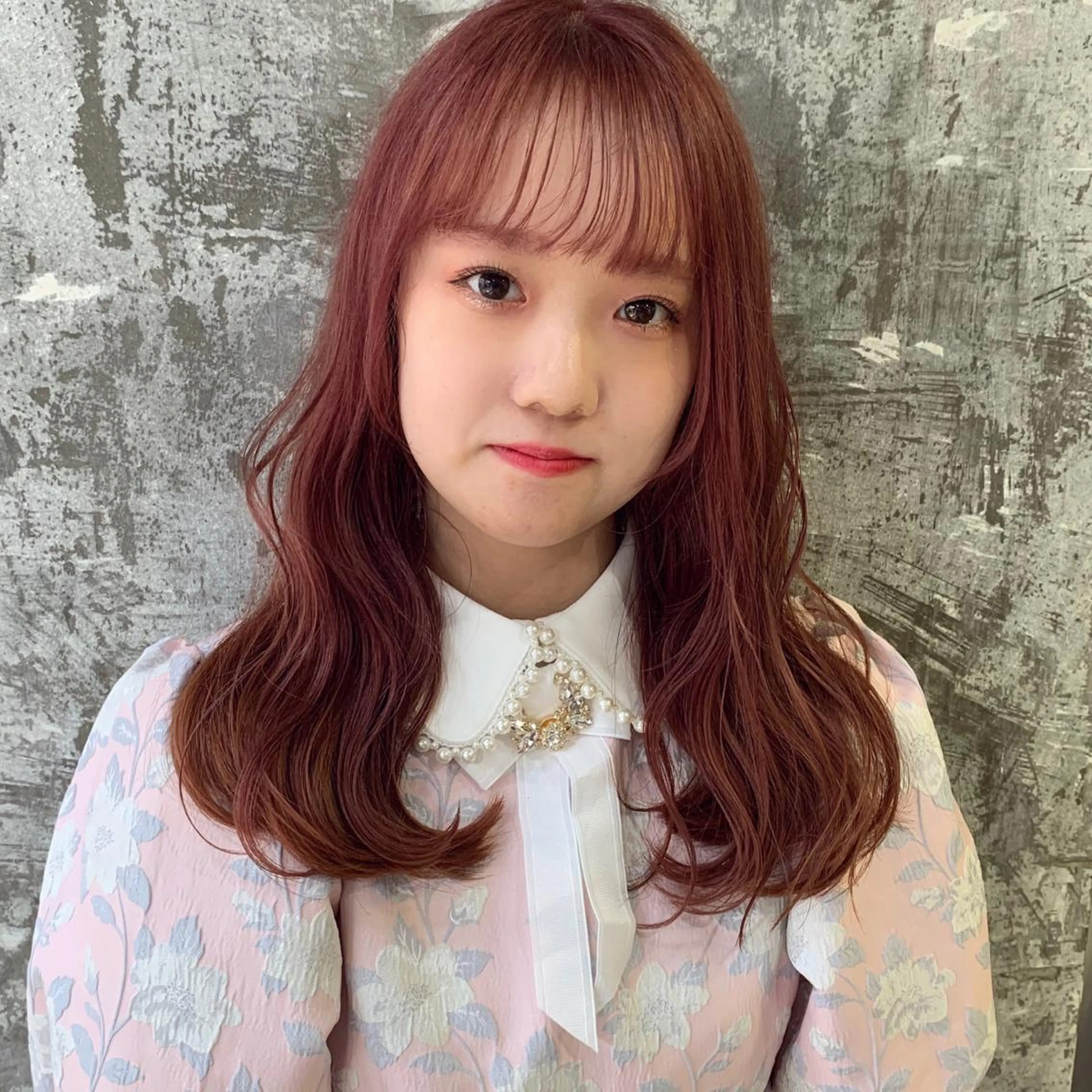 ロング カラー ピンクカラー ヘアカラー トリートメント 🎀taro ブリーチなしカラーのヘアスタイル