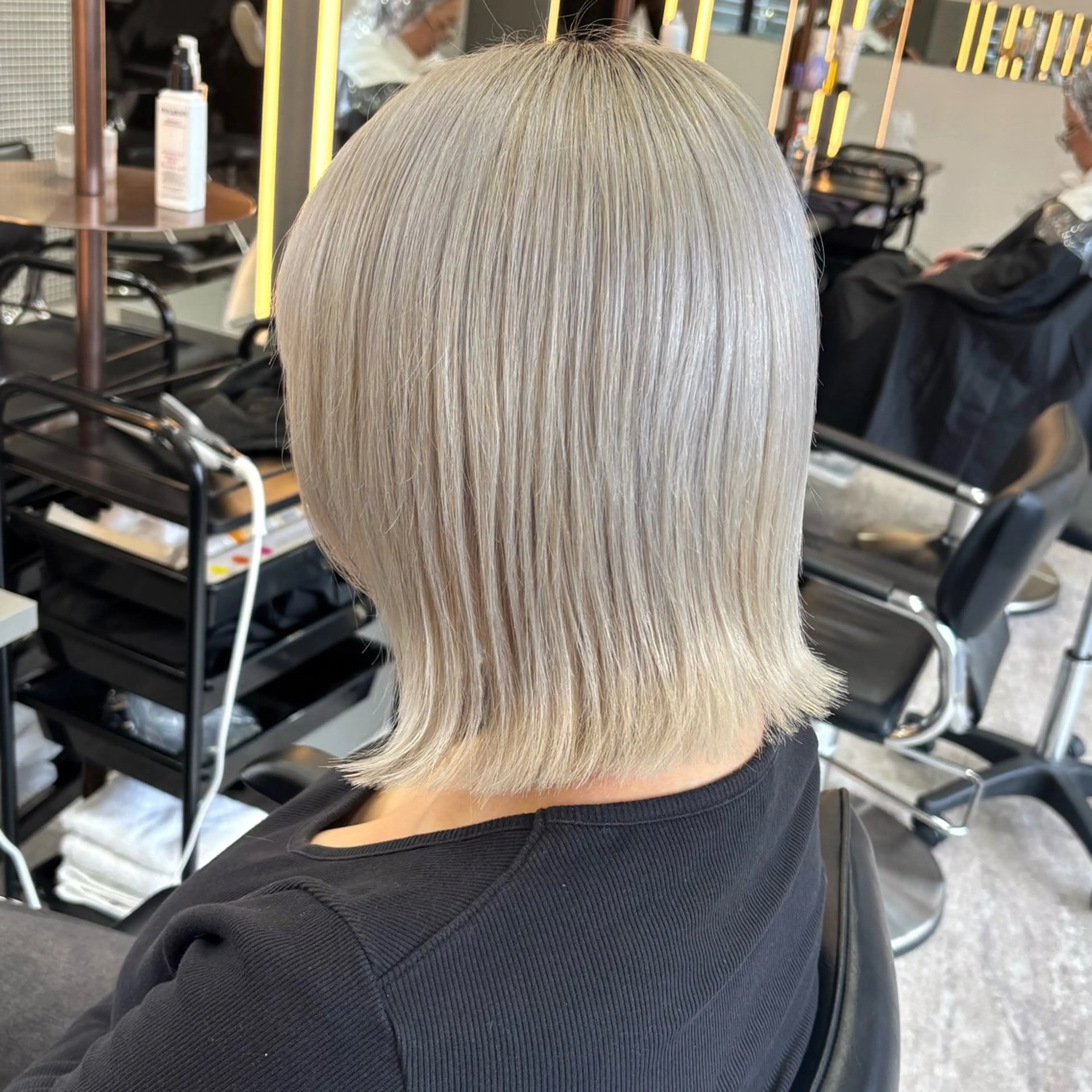 ミディアム ヘアカラー トリートメント RENO /櫻井 まおのヘアスタイル