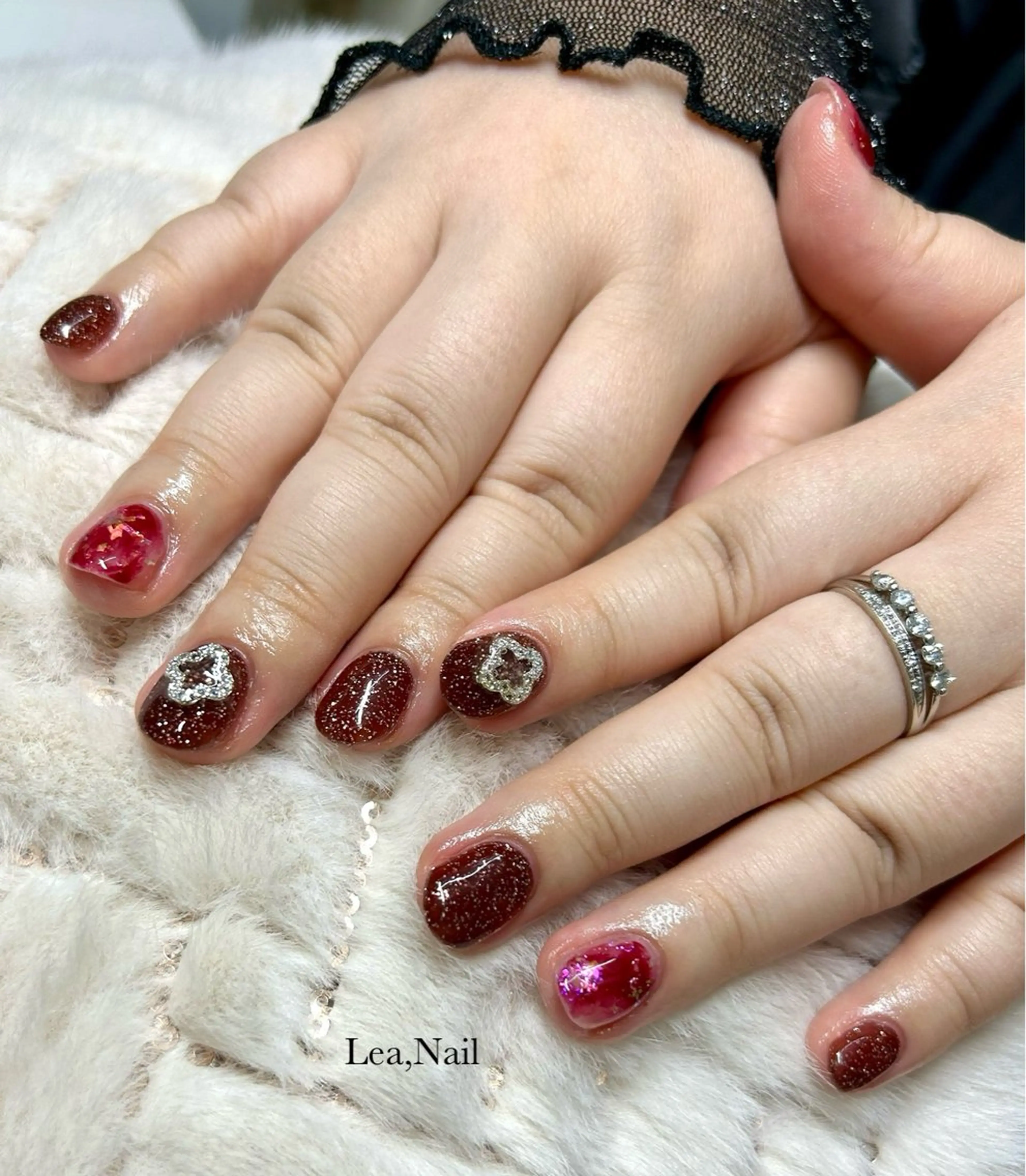 ネイル ハンドネイル Lea,Nail所属・松橋 愛のネイルデザイン