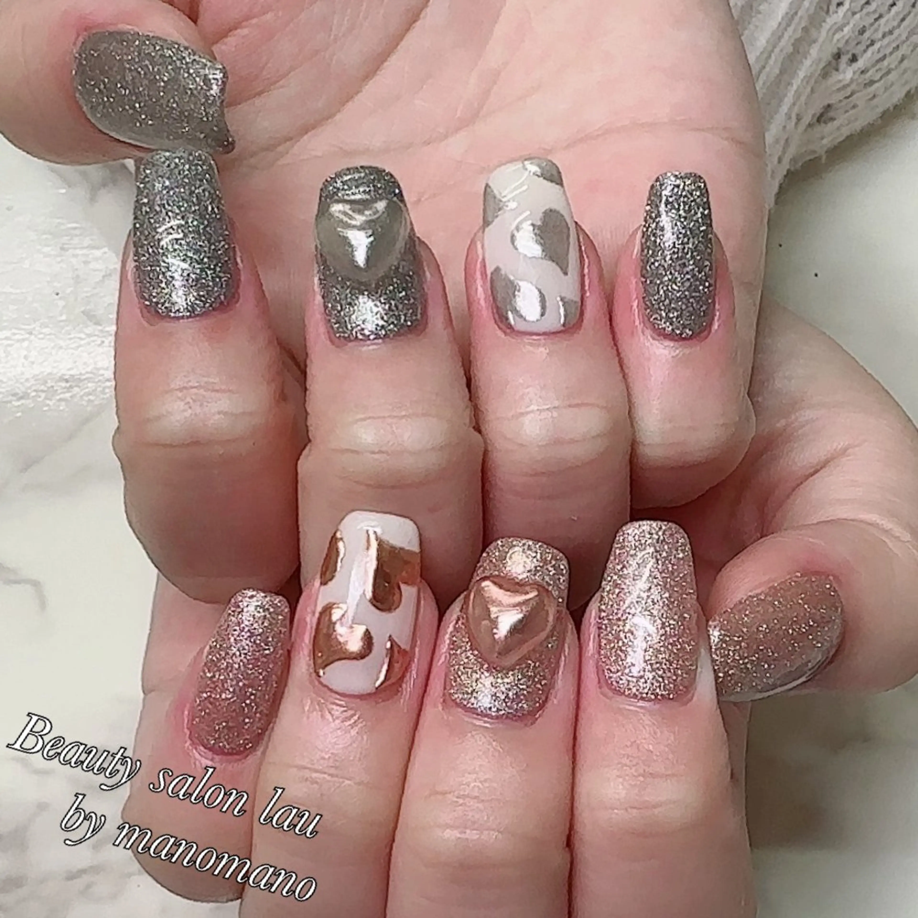 ネイル ラウバイマノマノ なかざとのネイルデザイン