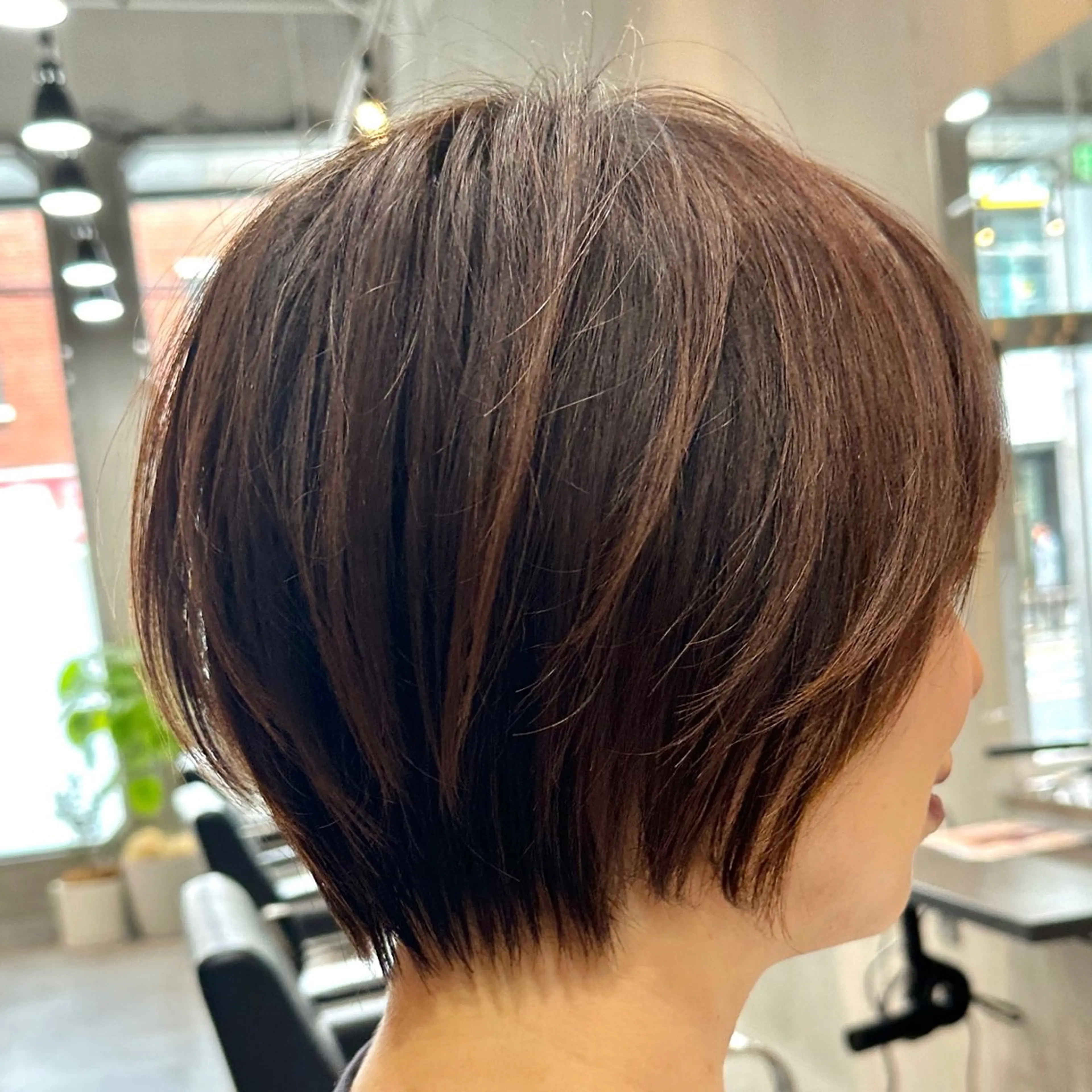 ショート GO TODAY  NU茶屋町所属・白石晃樹/縮毛矯正/ 髪質改善/ショートのヘアスタイル