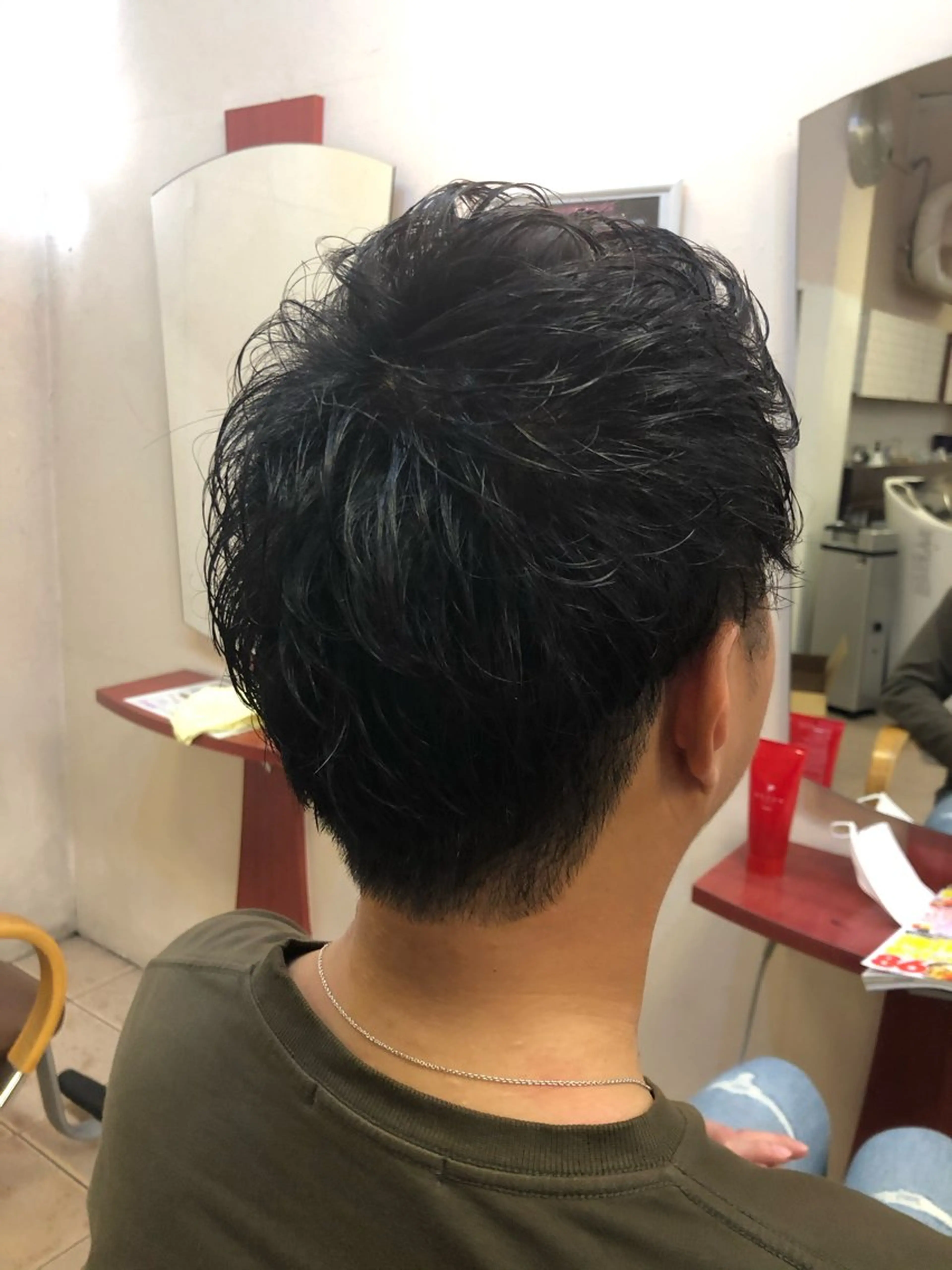 メンズ 福山 凪沙のヘアスタイル