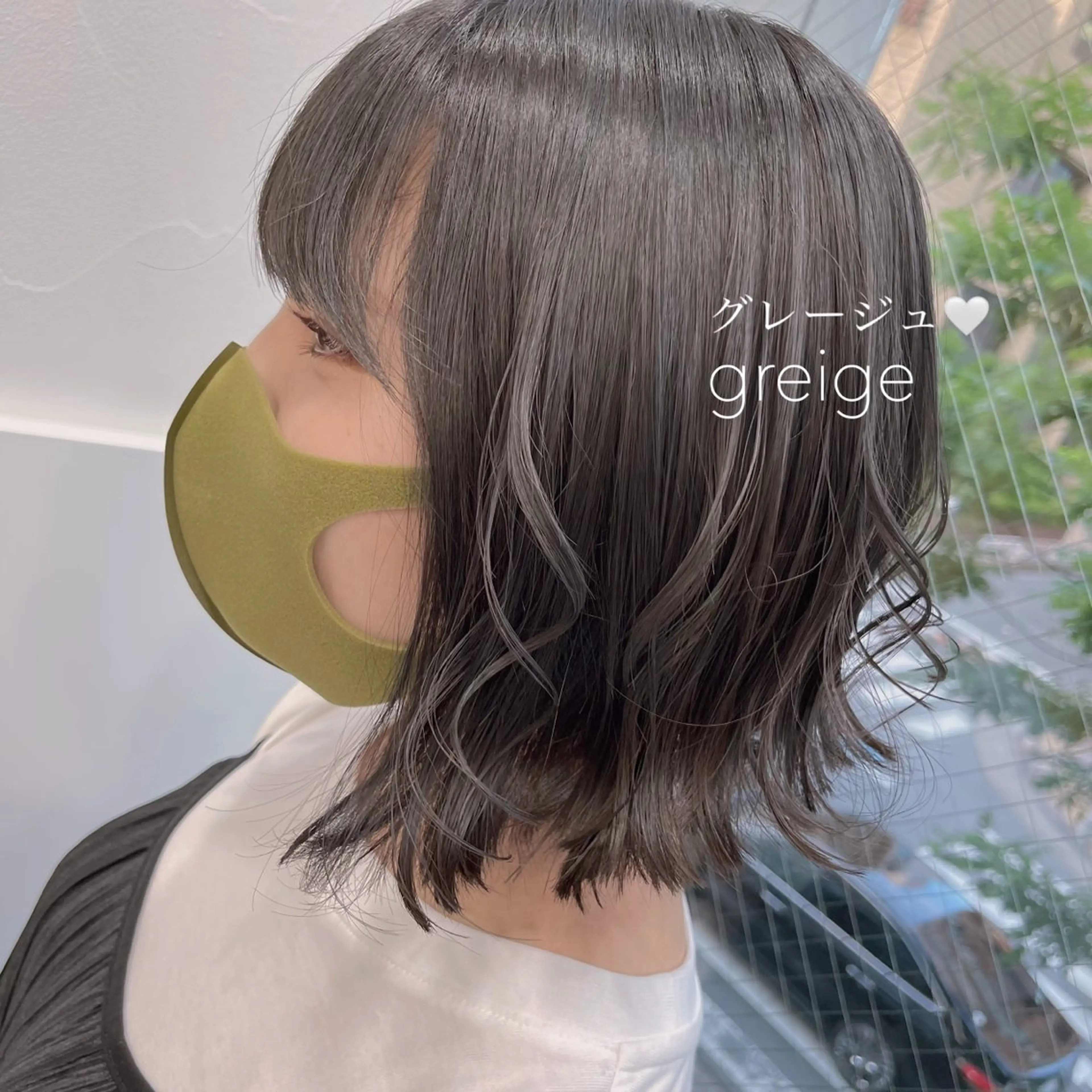 ミディアム Luce 杉本のヘアスタイル
