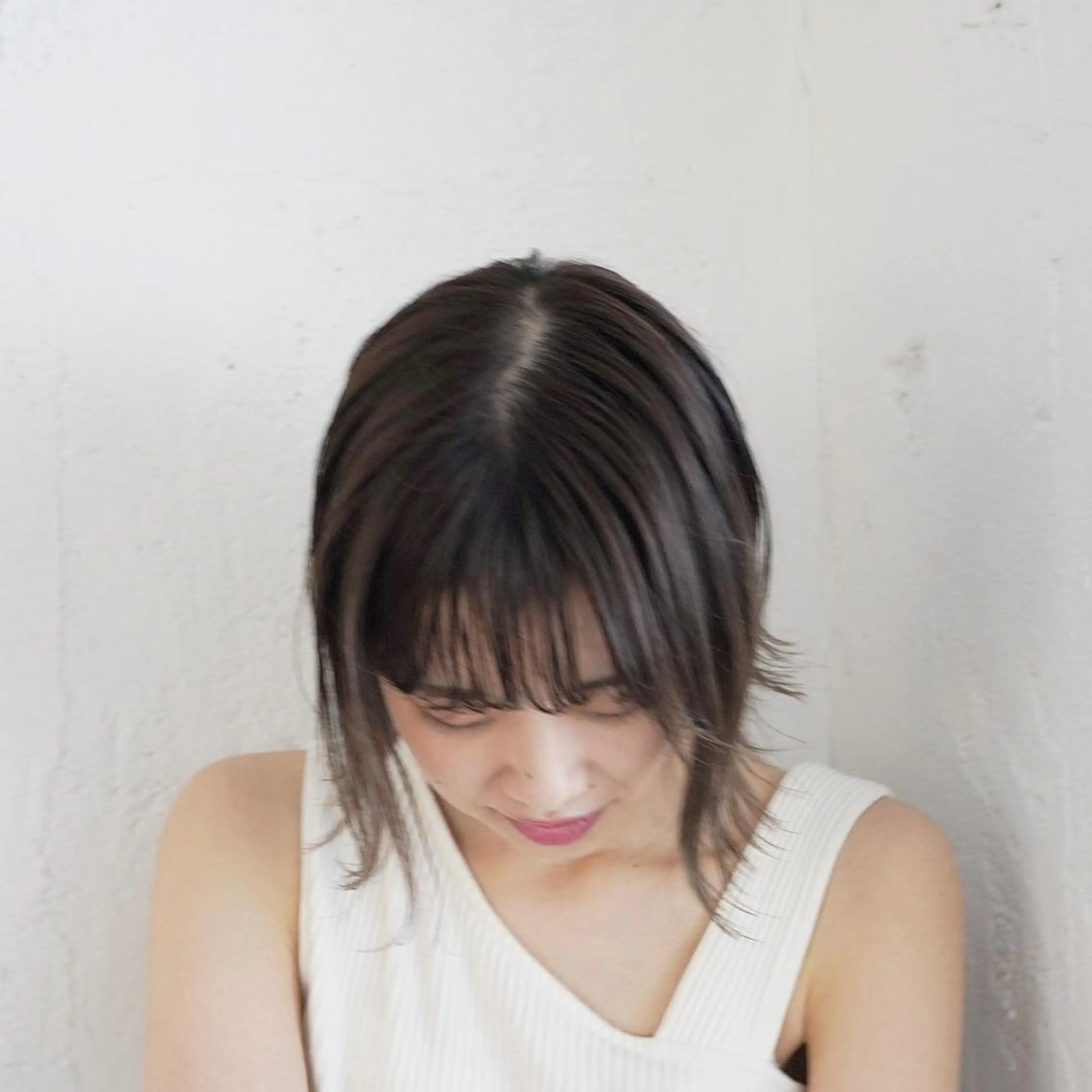 ミディアム カラー ヘアアレンジ 🫧透明感カラー/ ボブ/小笠原🪽のヘアスタイル