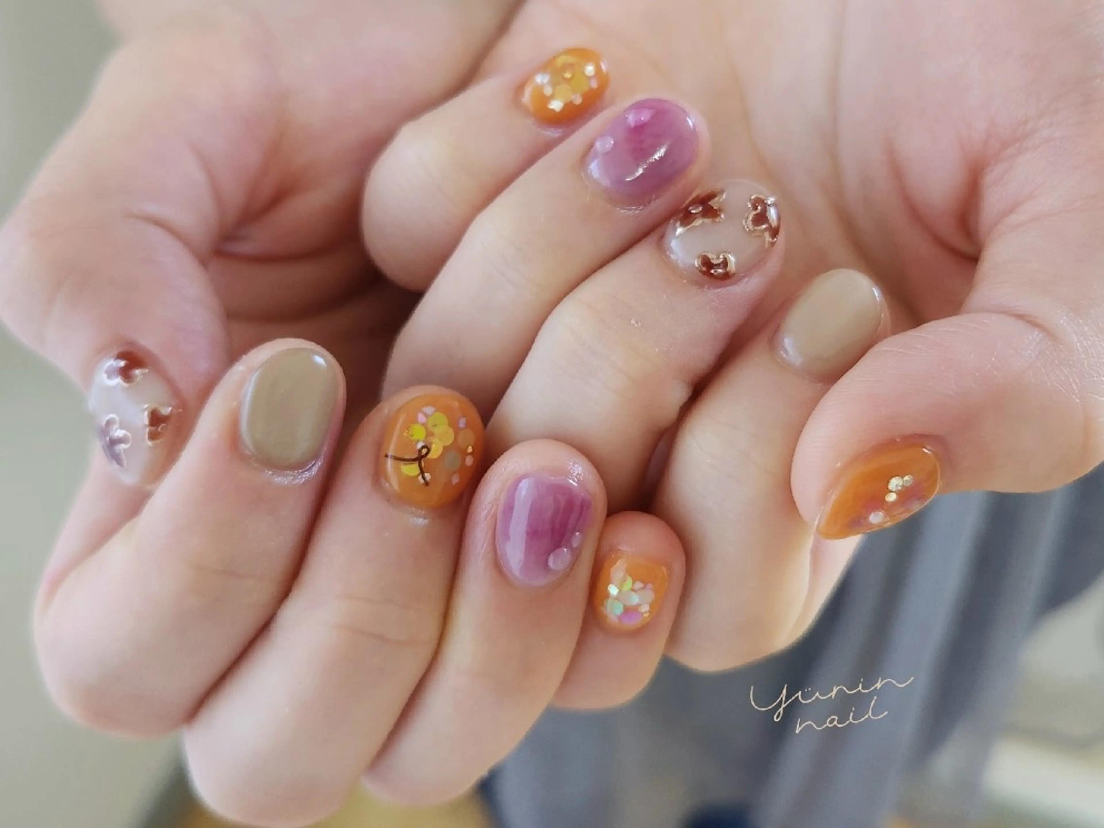 ネイル ショートネイル ショートネイル専門 yurin nailのネイルデザイン