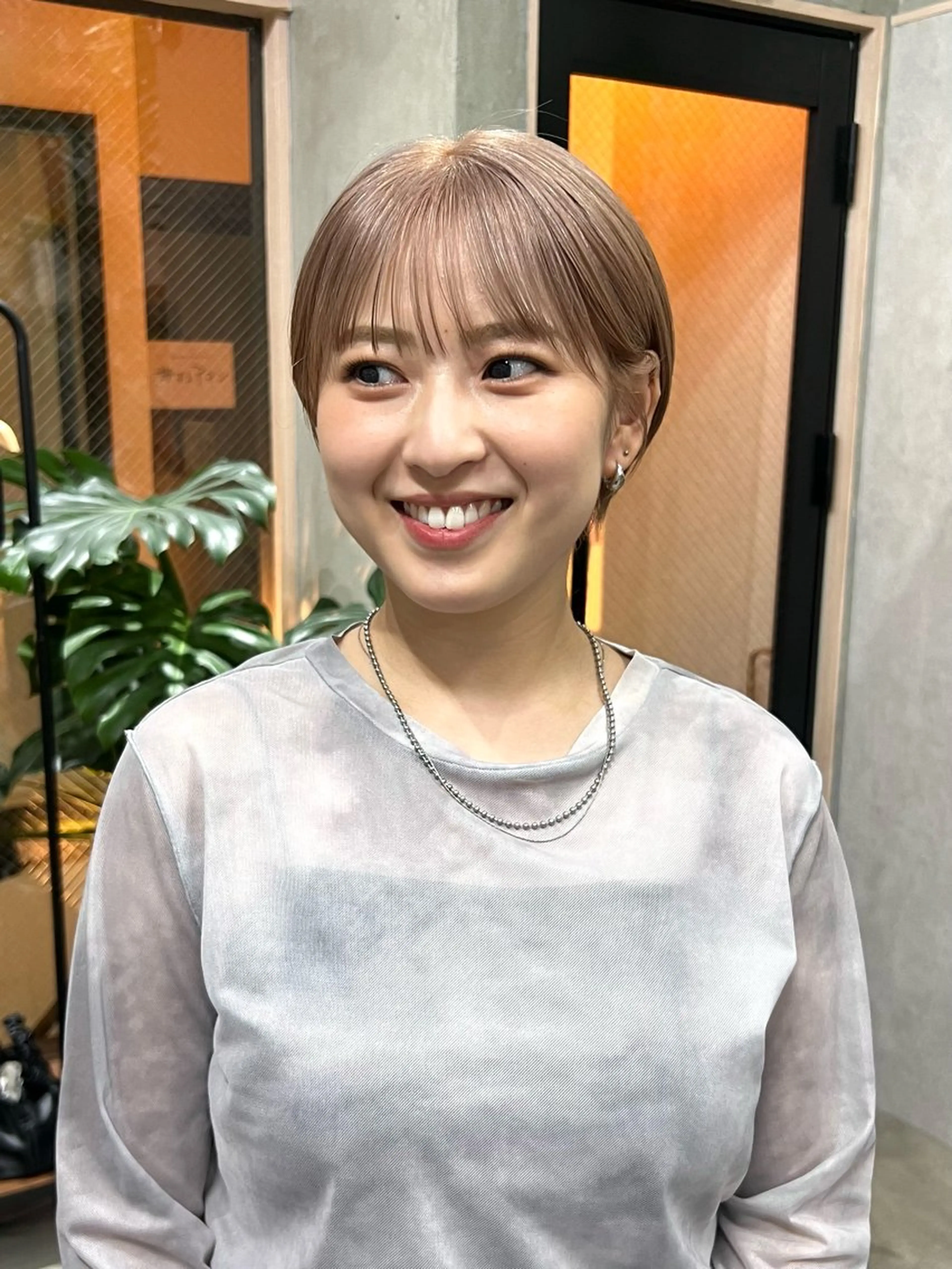 ショート ショートヘア カット ヘアカラー U-fuショート 伊藤拓海のヘアスタイル