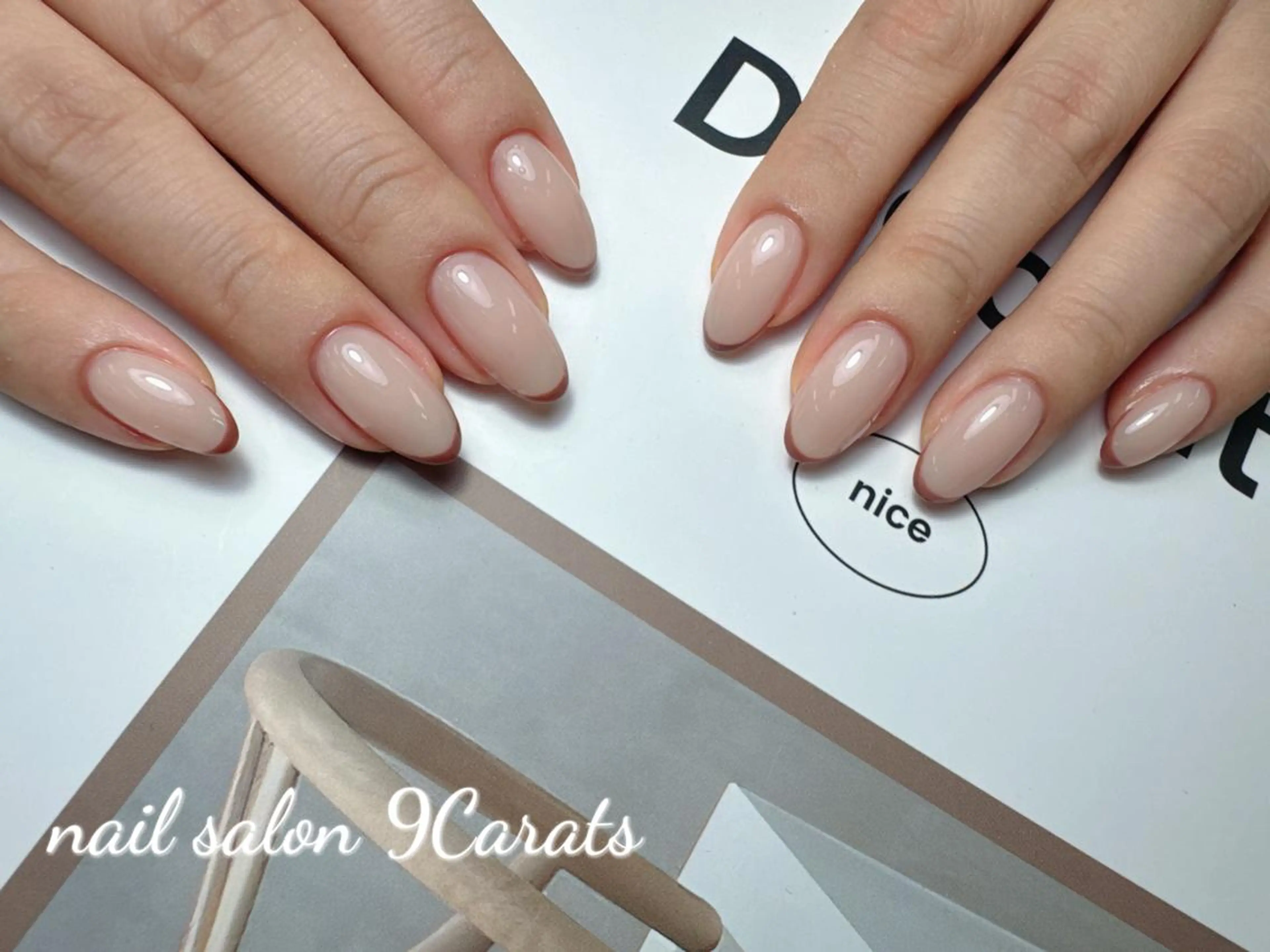 ネイル 💜ワンホンネイル ナインカラット💎のネイルデザイン