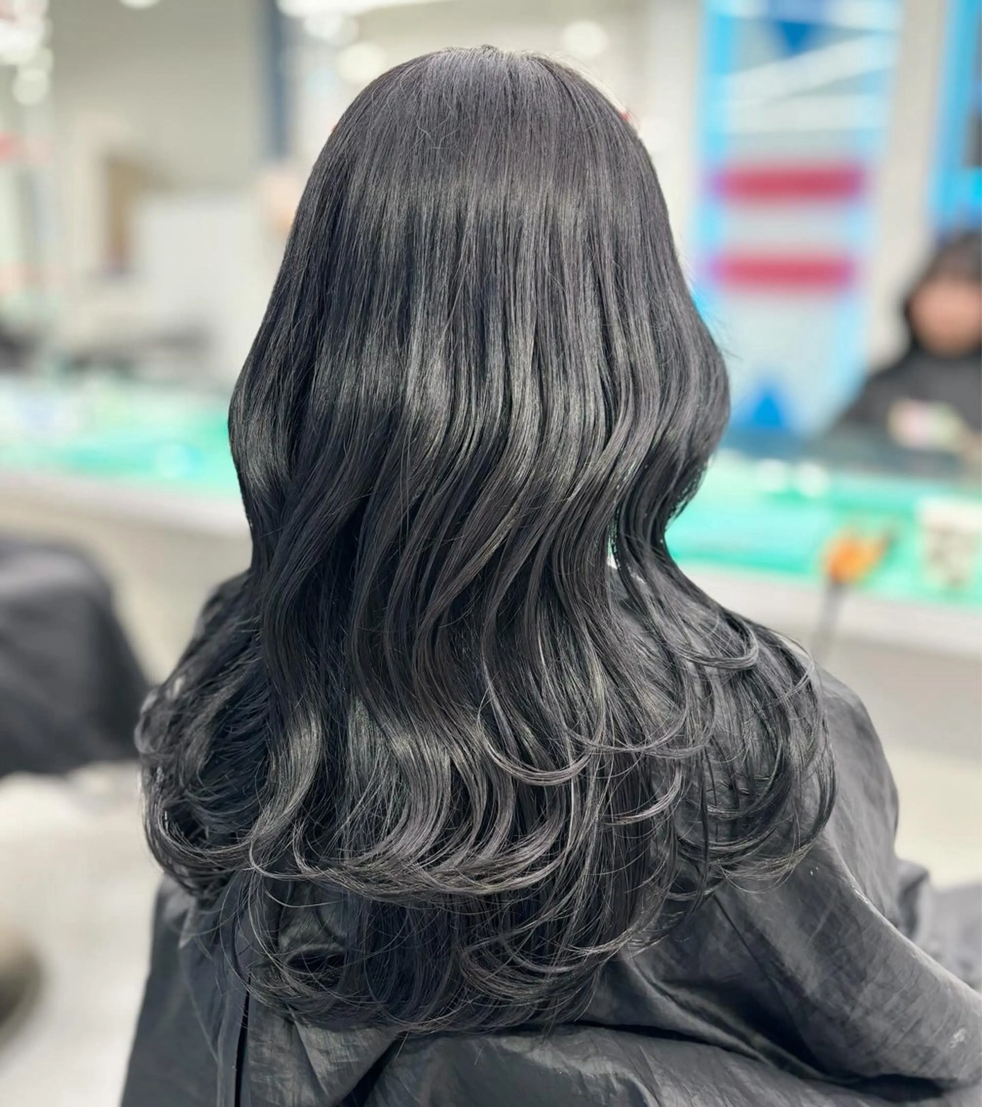ロング カラー カット ヘアカラー 🧸韓国風艶髪/ 透明感抜群カラー🧸のヘアスタイル
