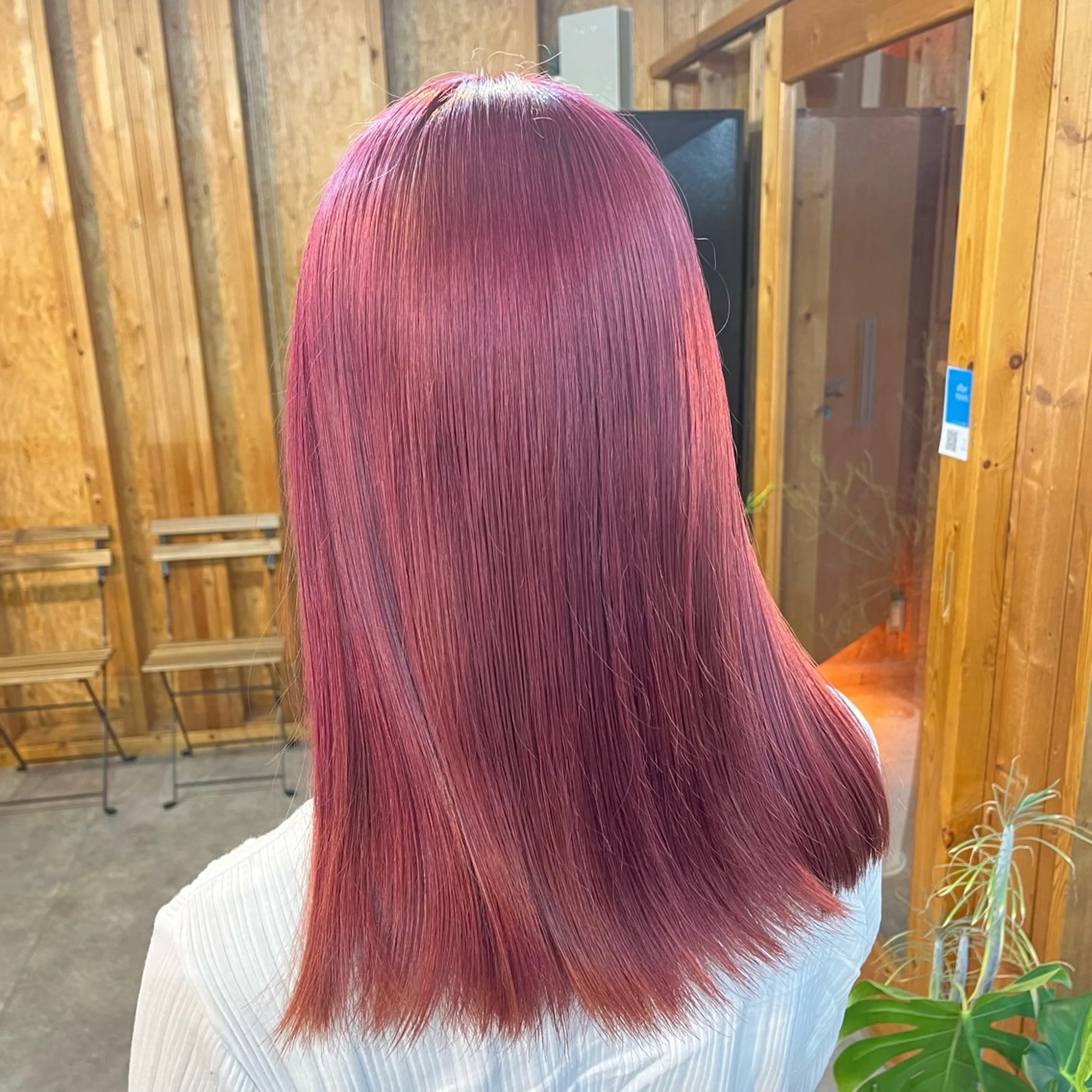 カラー まろみ暖色× chia🕯のヘアスタイル